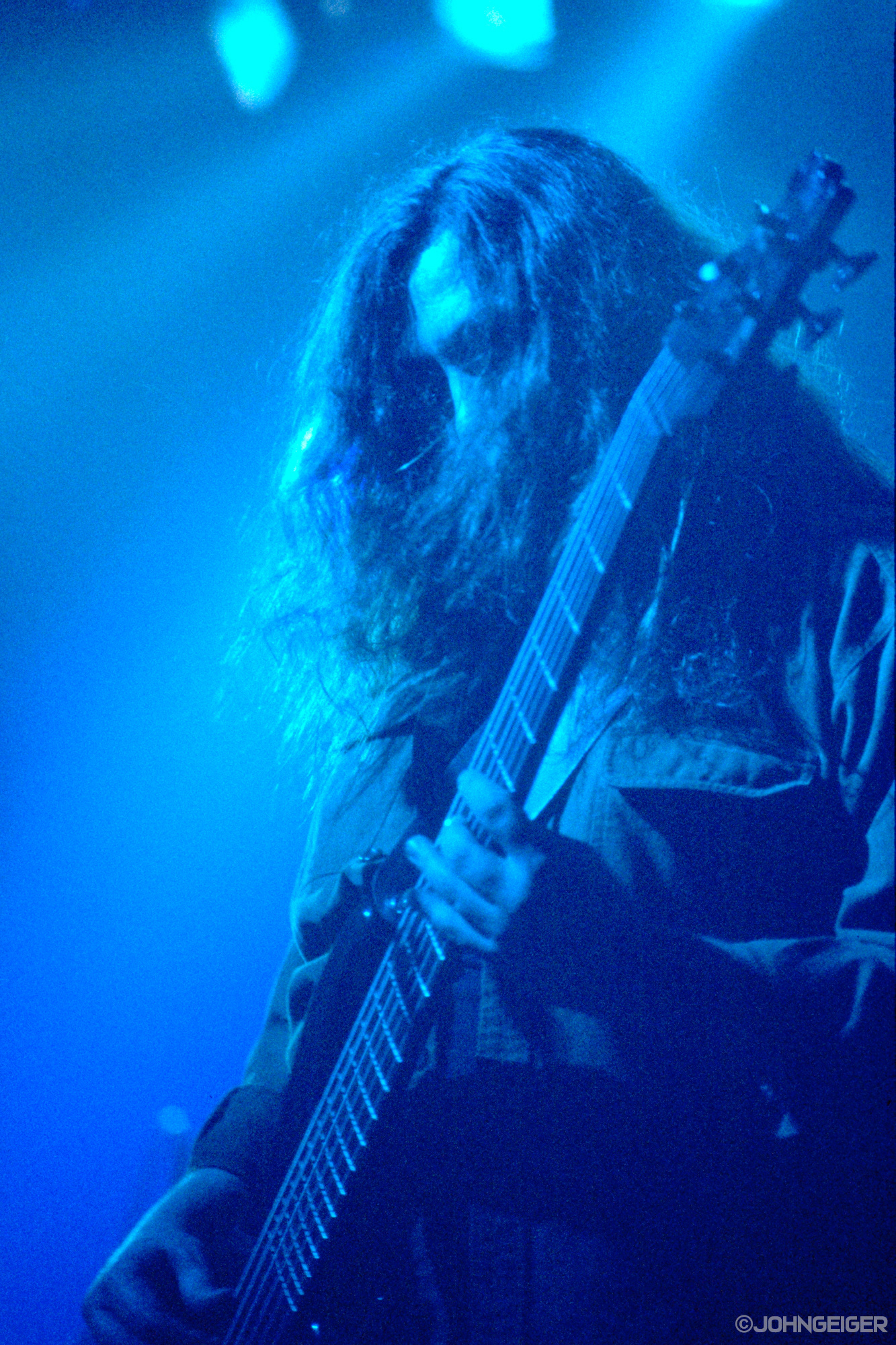 Dave Schools of Widespread Panic at the Aragon Ballroom, May 9, 1997
