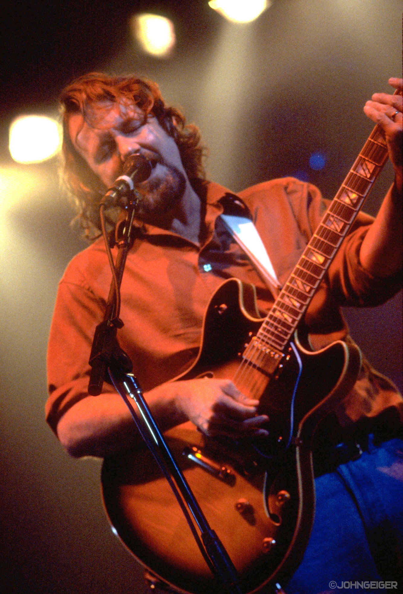 John Bell of Widespread Panic at the Aragon Ballroom, May 9, 1997