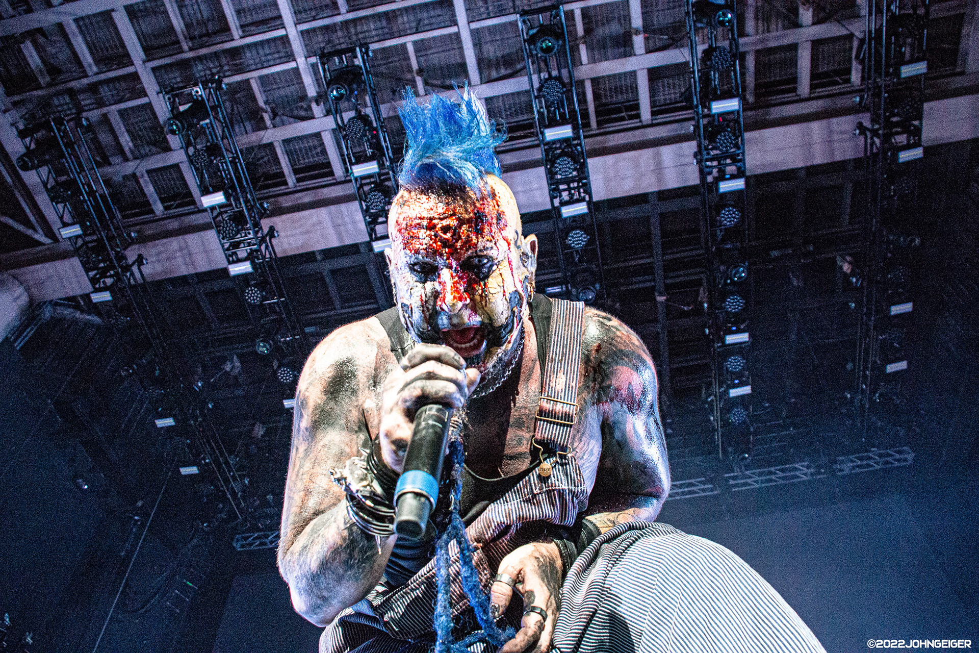 Chad Gray of Mudvayne @ Ruoff Music Center 07/21/22