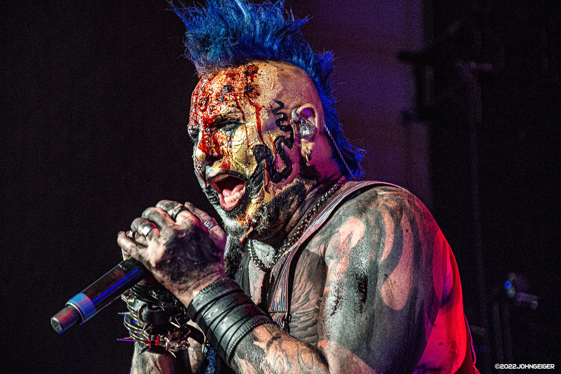 Chad Gray of Mudvayne @ Ruoff Music Center 07/21/22