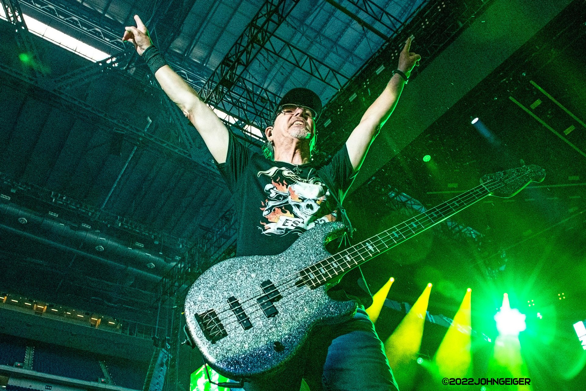 Bobby Dall of Poison @ Lucas Oil Stadium 08/16/22