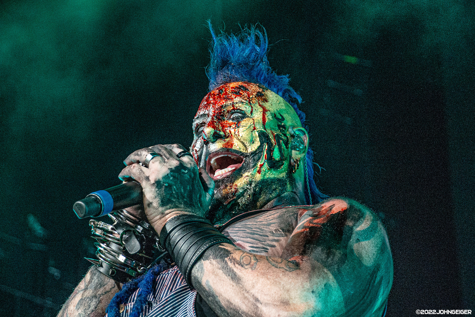 Chad Gray of Mudvayne @ Ruoff Music Center 07/21/22