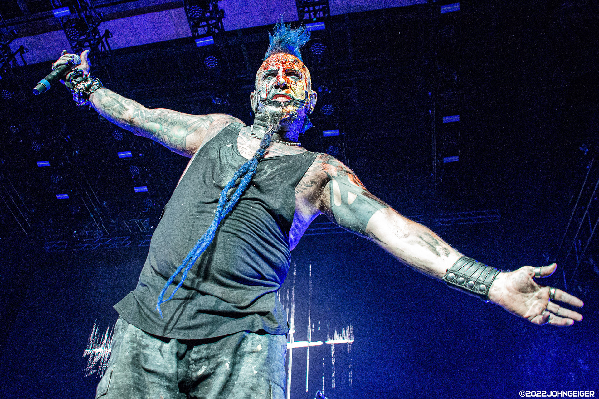 Chad Gray of Mudvayne @ Ruoff Music Center 07/21/22