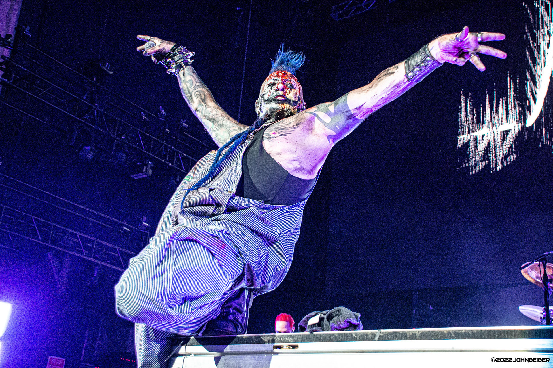 Chad Gray of Mudvayne @ Ruoff Music Center 07/21/22
