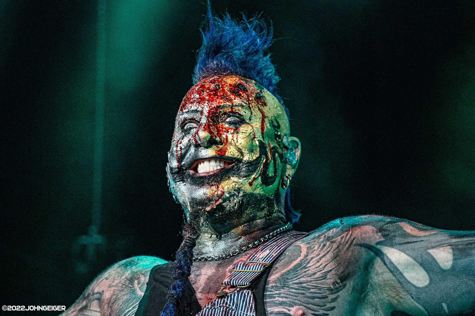 Chad Gray of Mudvayne @ Ruoff Music Center 07/21/22
