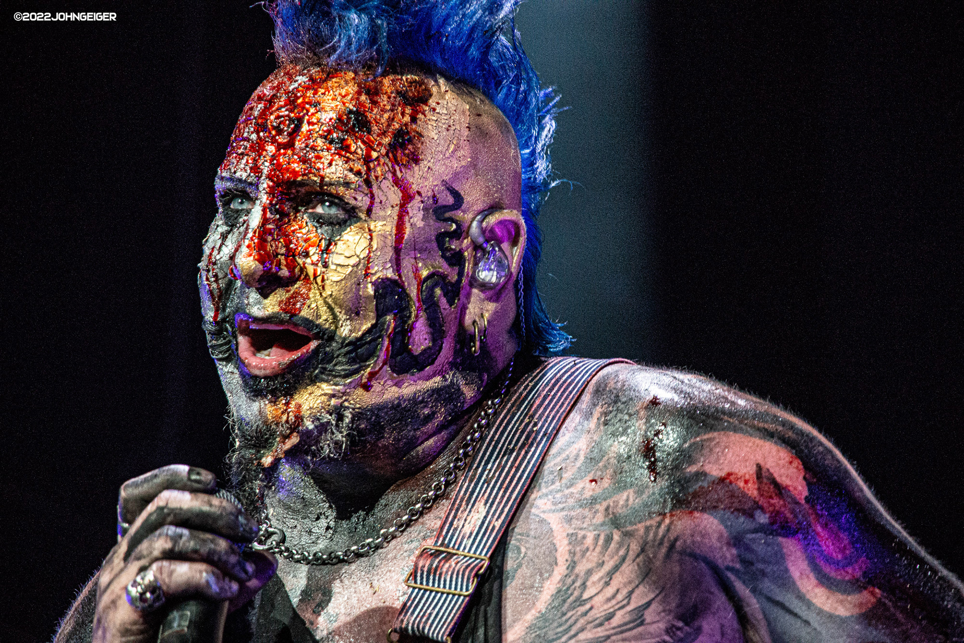 Chad Gray of Mudvayne @ Ruoff Music Center 07/21/22