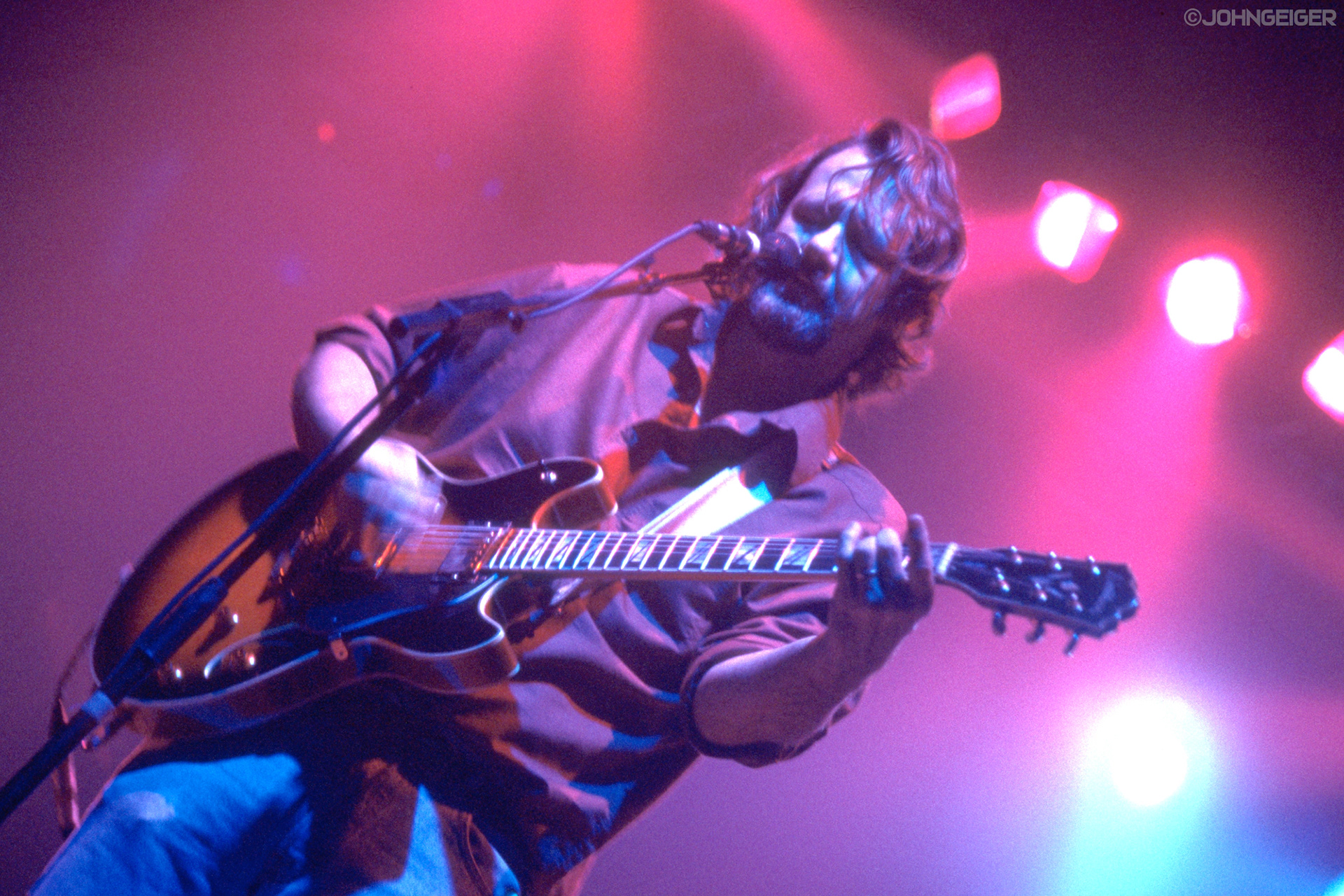 John Bell of Widespread Panic at the Aragon Ballroom, May 9, 1997