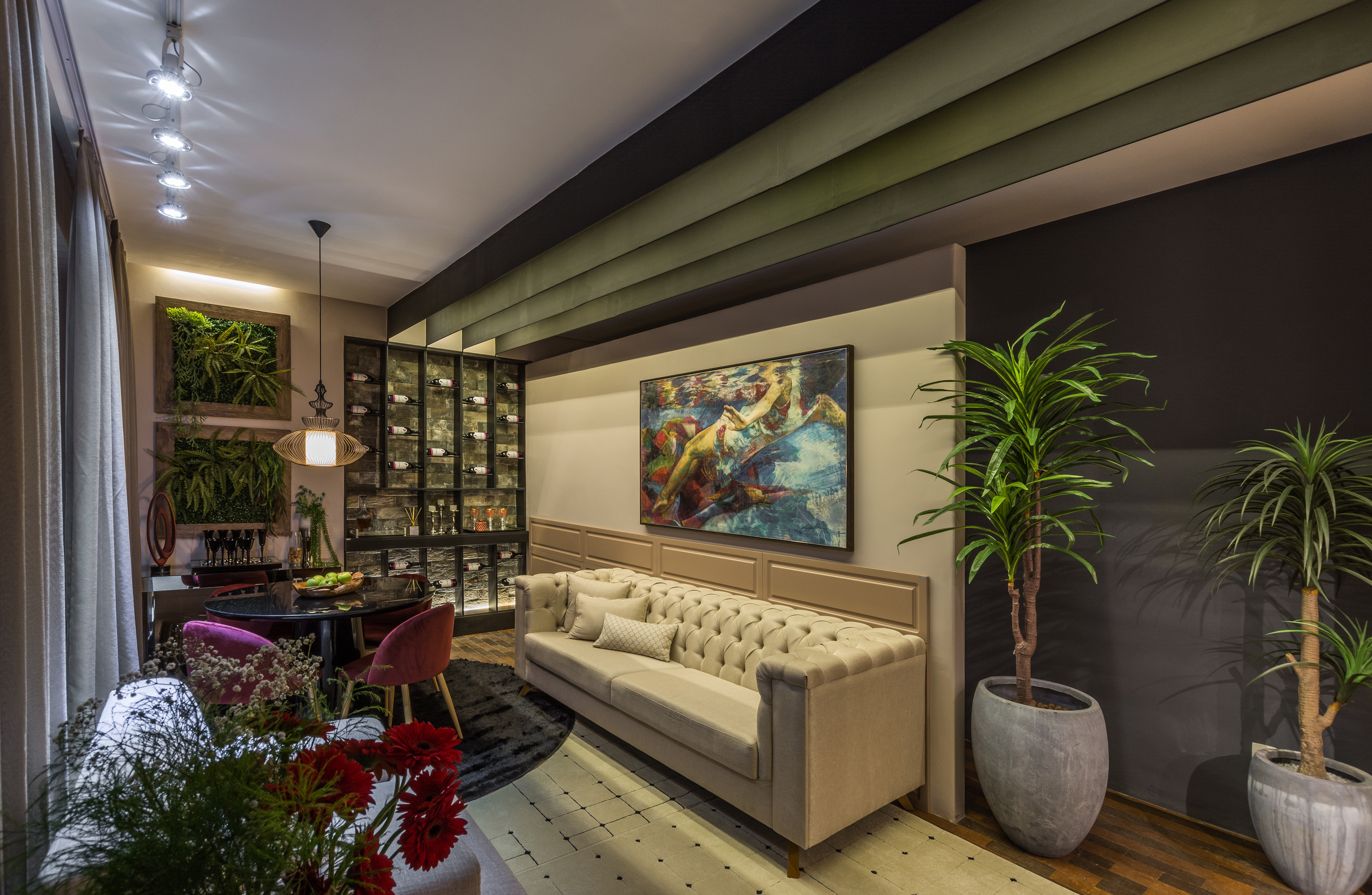 Suíte e Adega da Mulher Contemporânea - UP Interiores