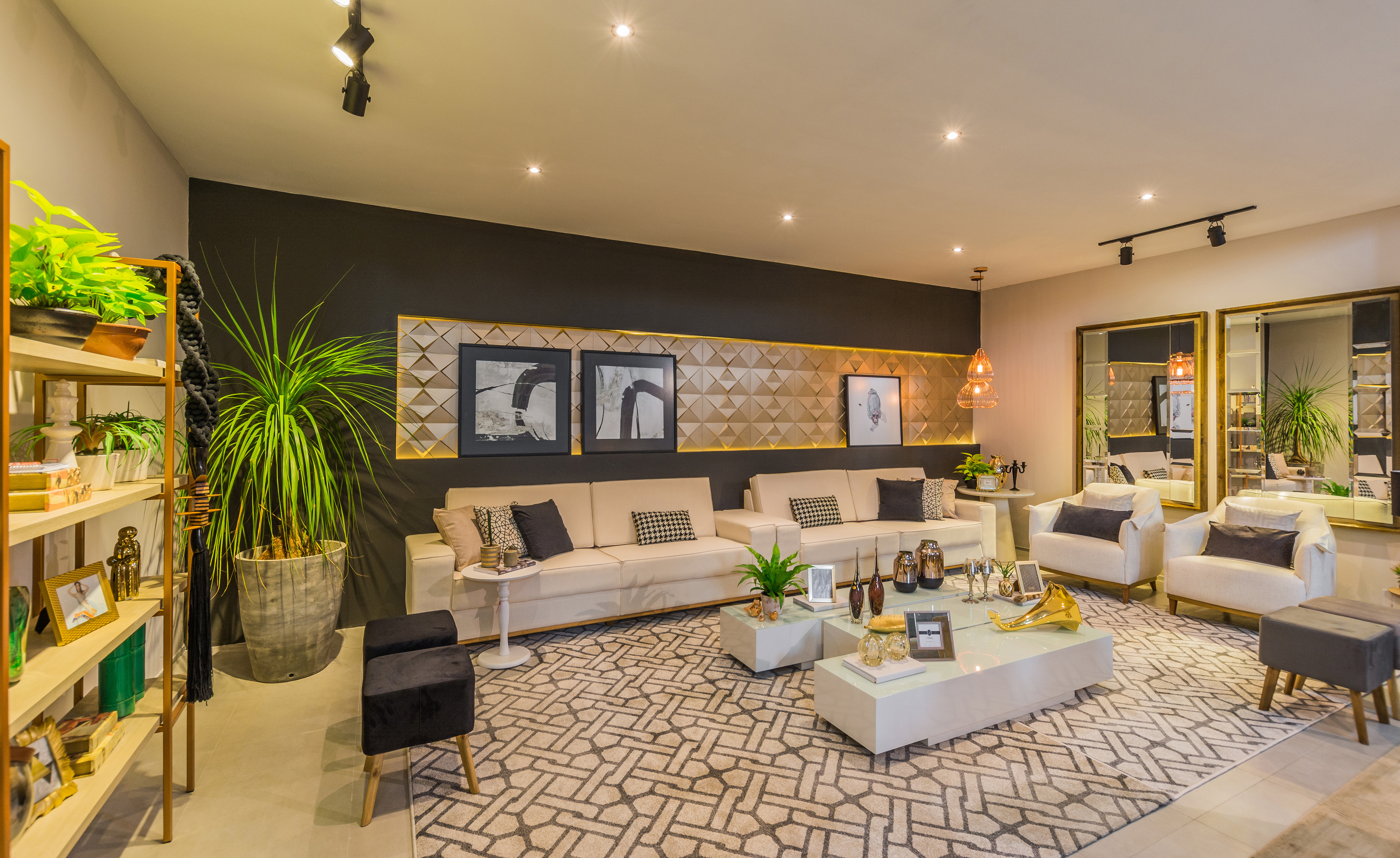 Living + Jantar Contemporâneo - Felipe Costa