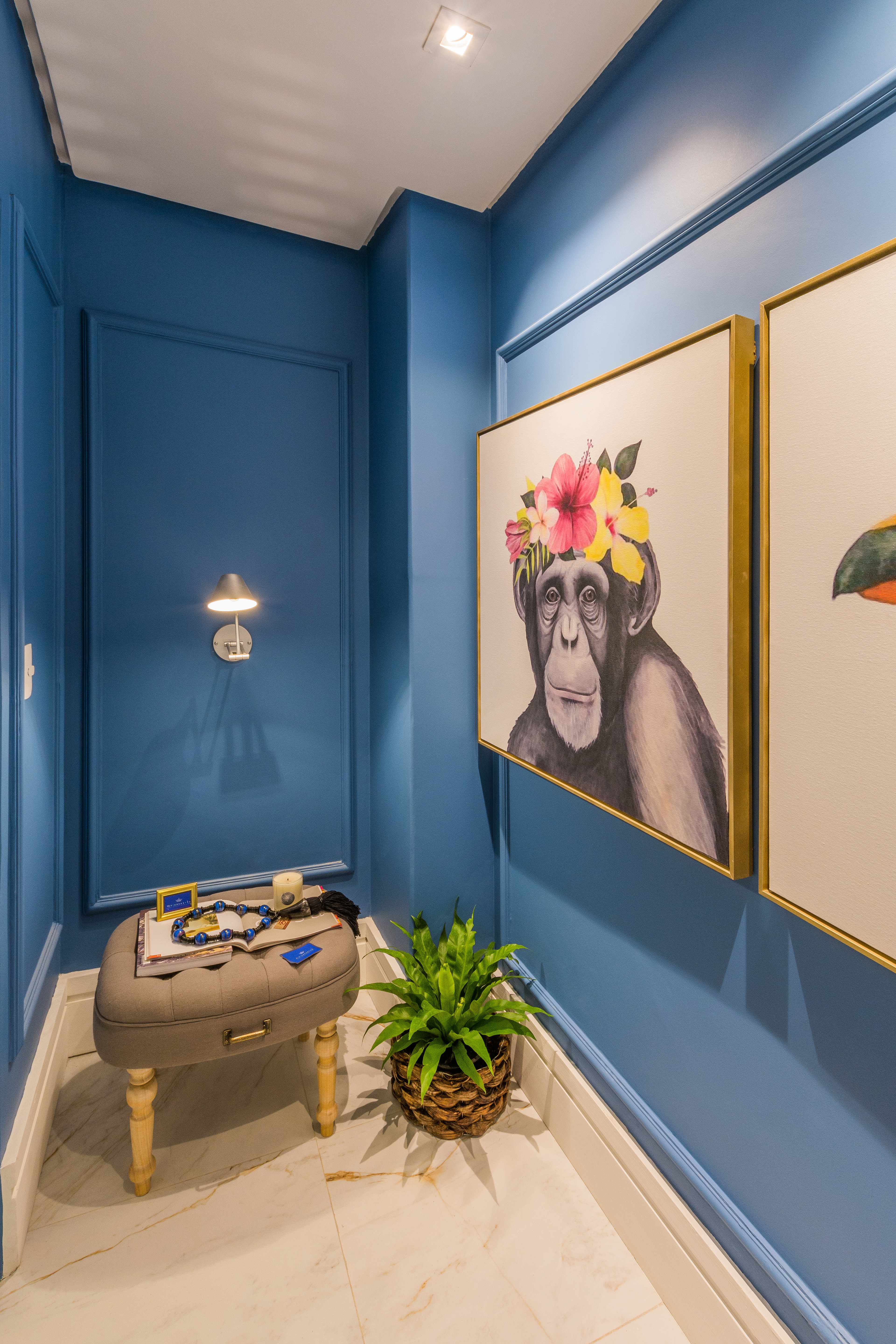 Hall e Banheiro Fauna Brasil - Mirian Bastos