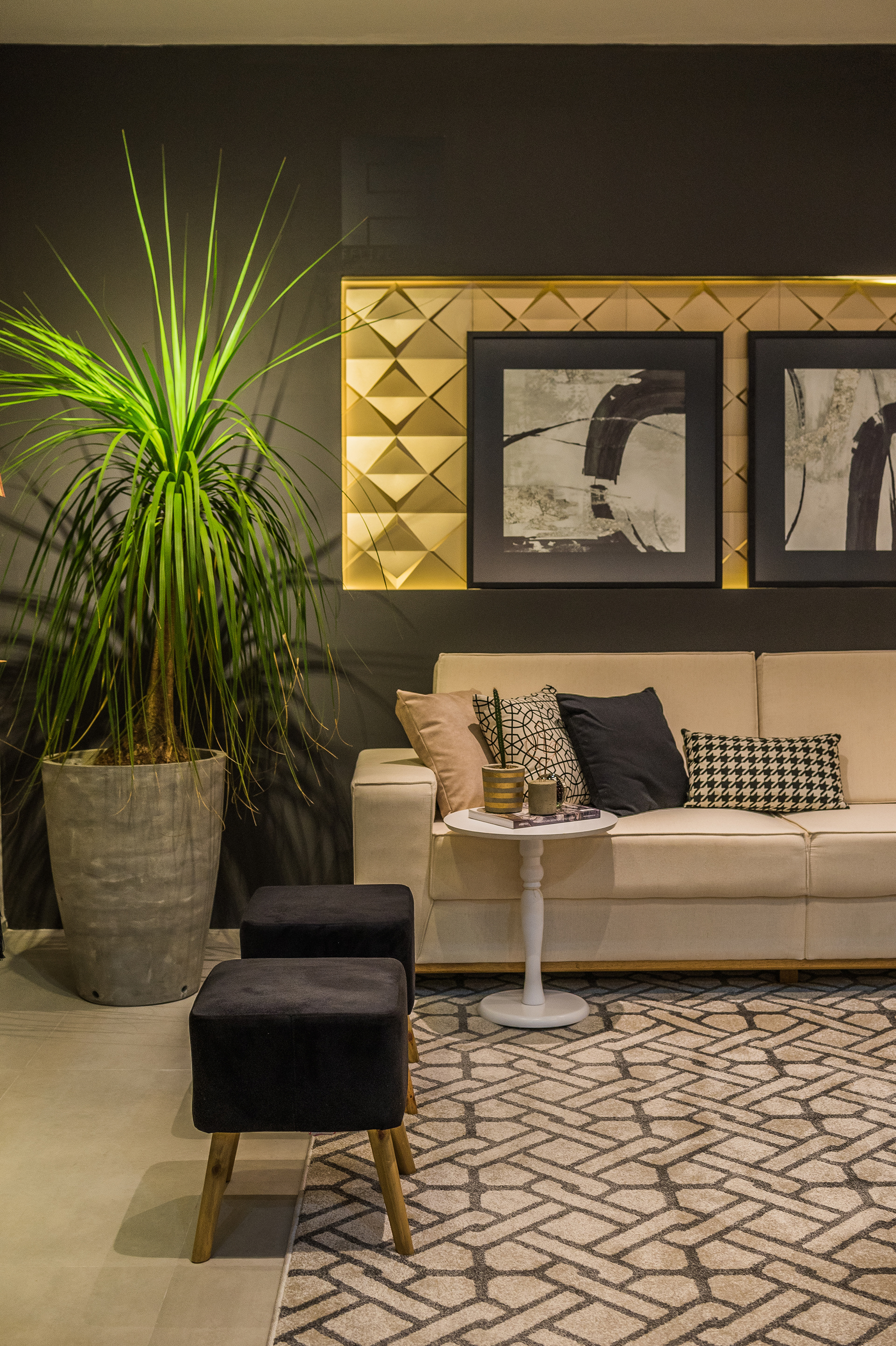 Living + Jantar Contemporâneo - Felipe Costa