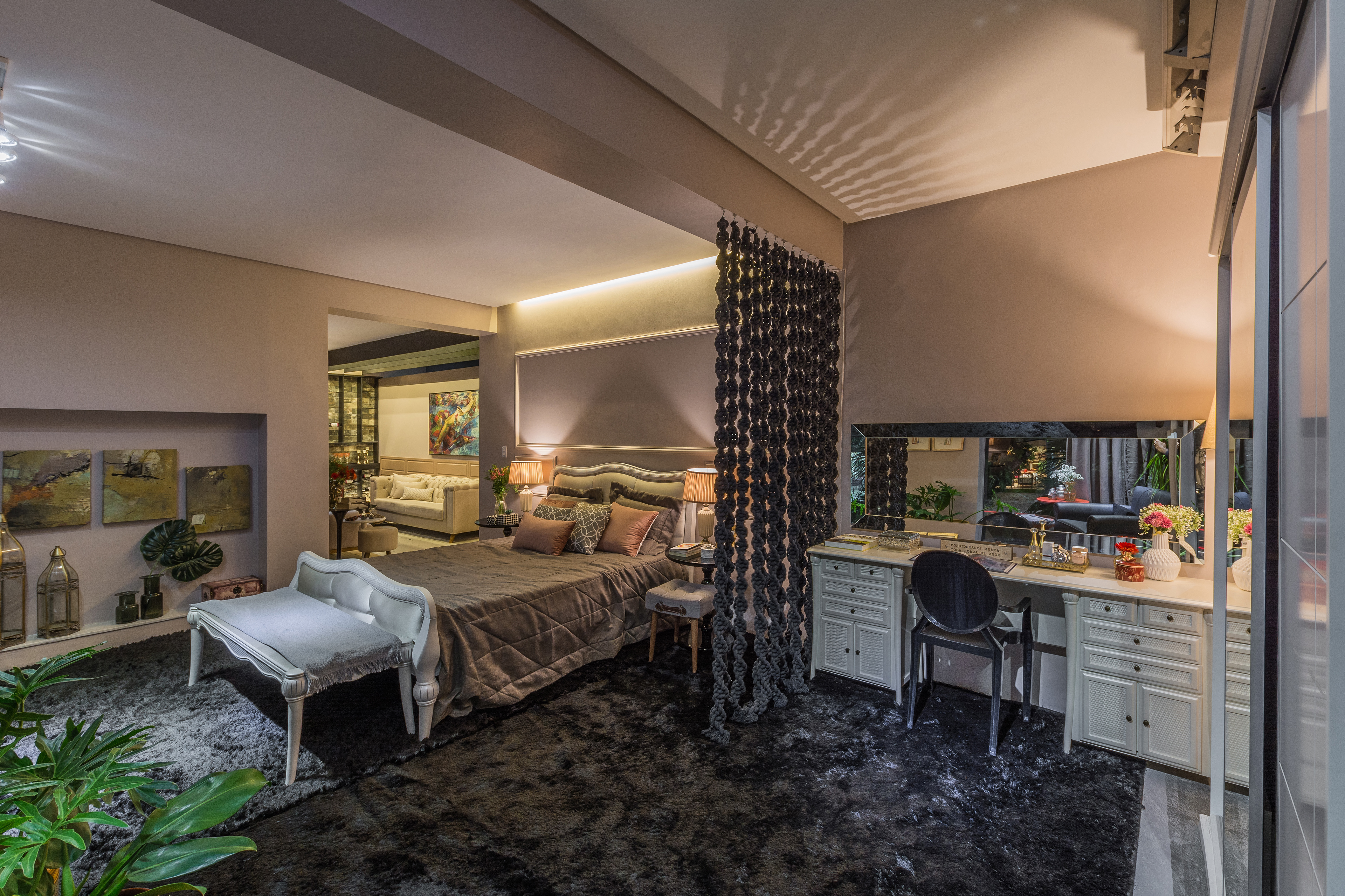 Suíte e Adega da Mulher Contemporânea - UP Interiores