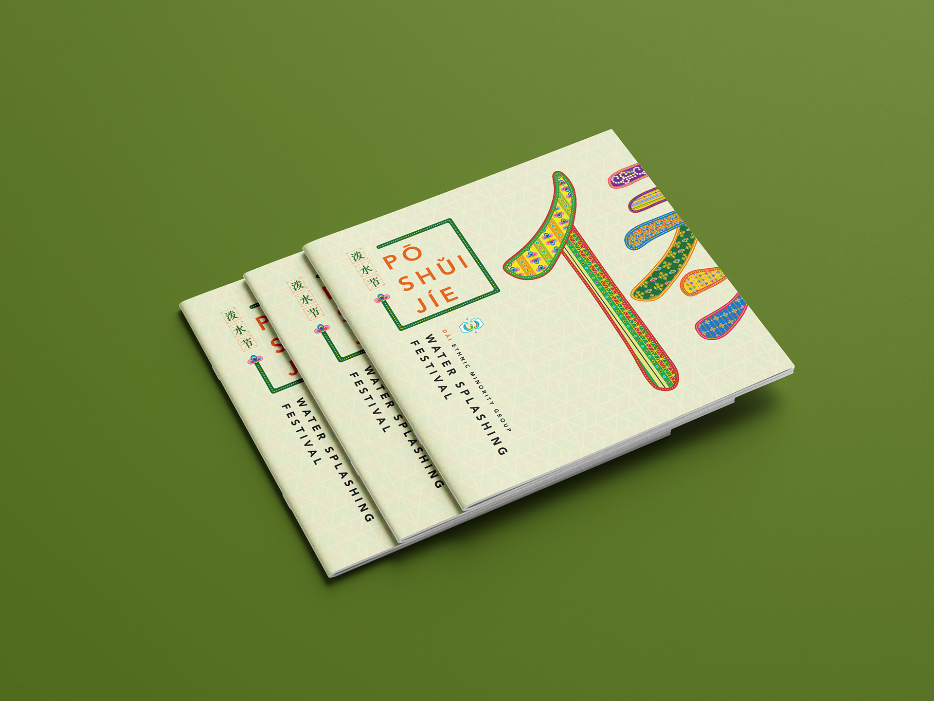 Dai Ethnic Minority Group's Booklet Design