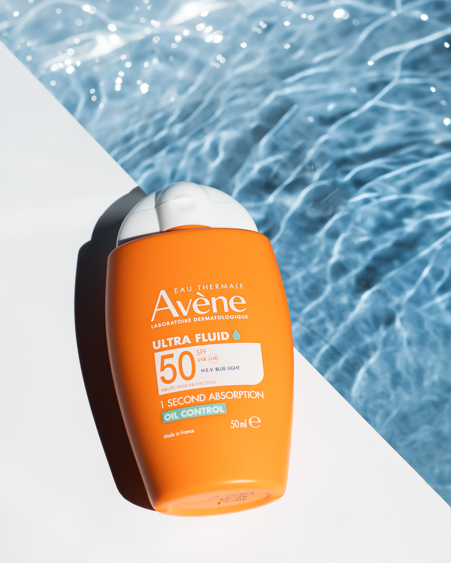 Summer skincare campaign visual