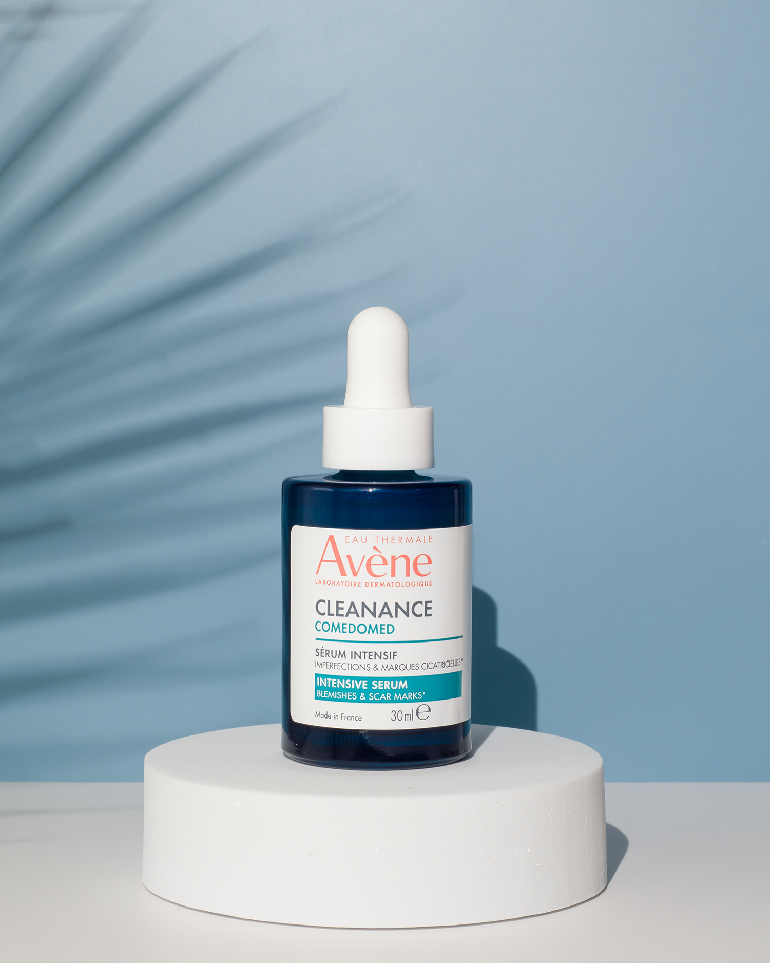 Clean skincare serum visual