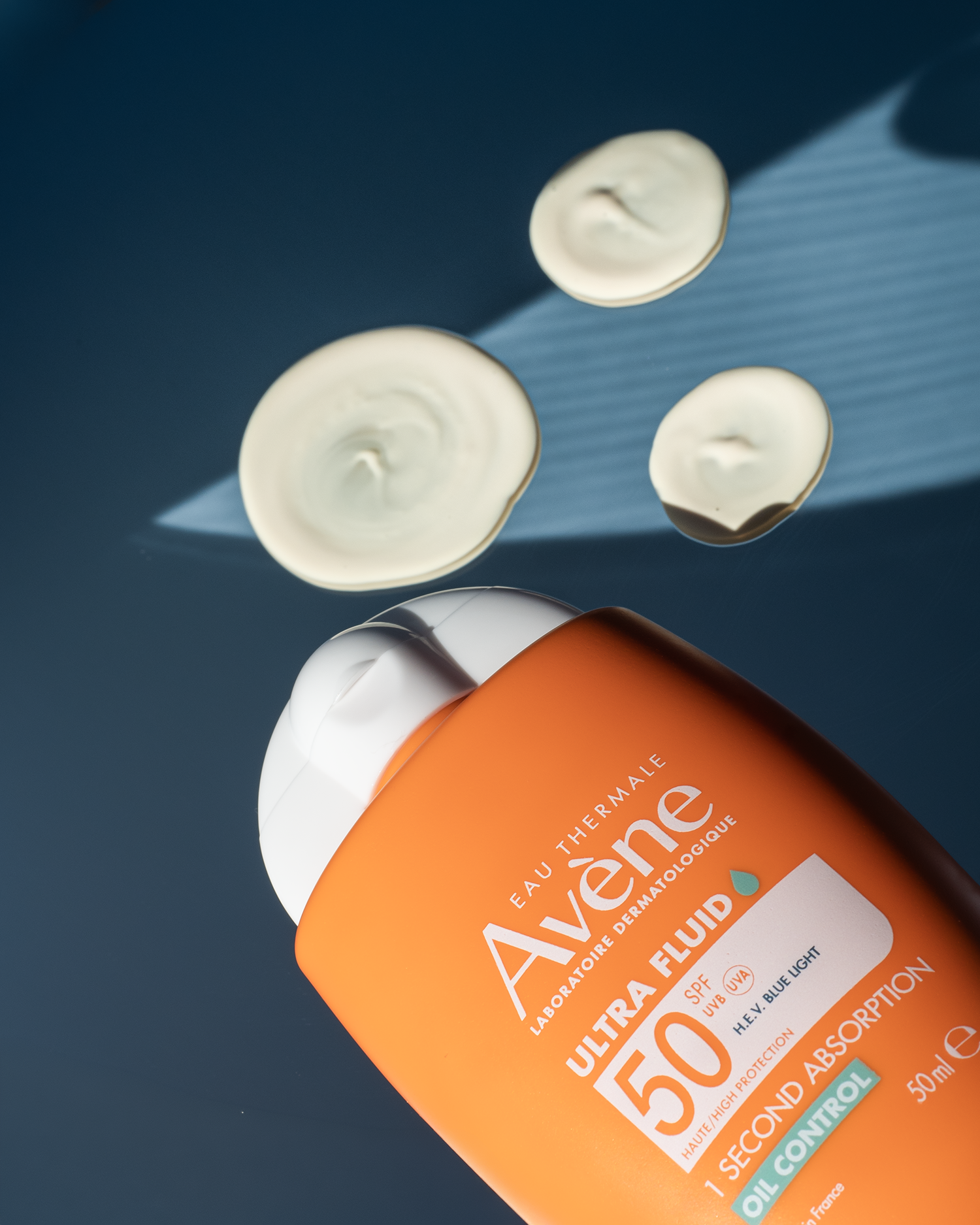 SPF skincare campaign visual
