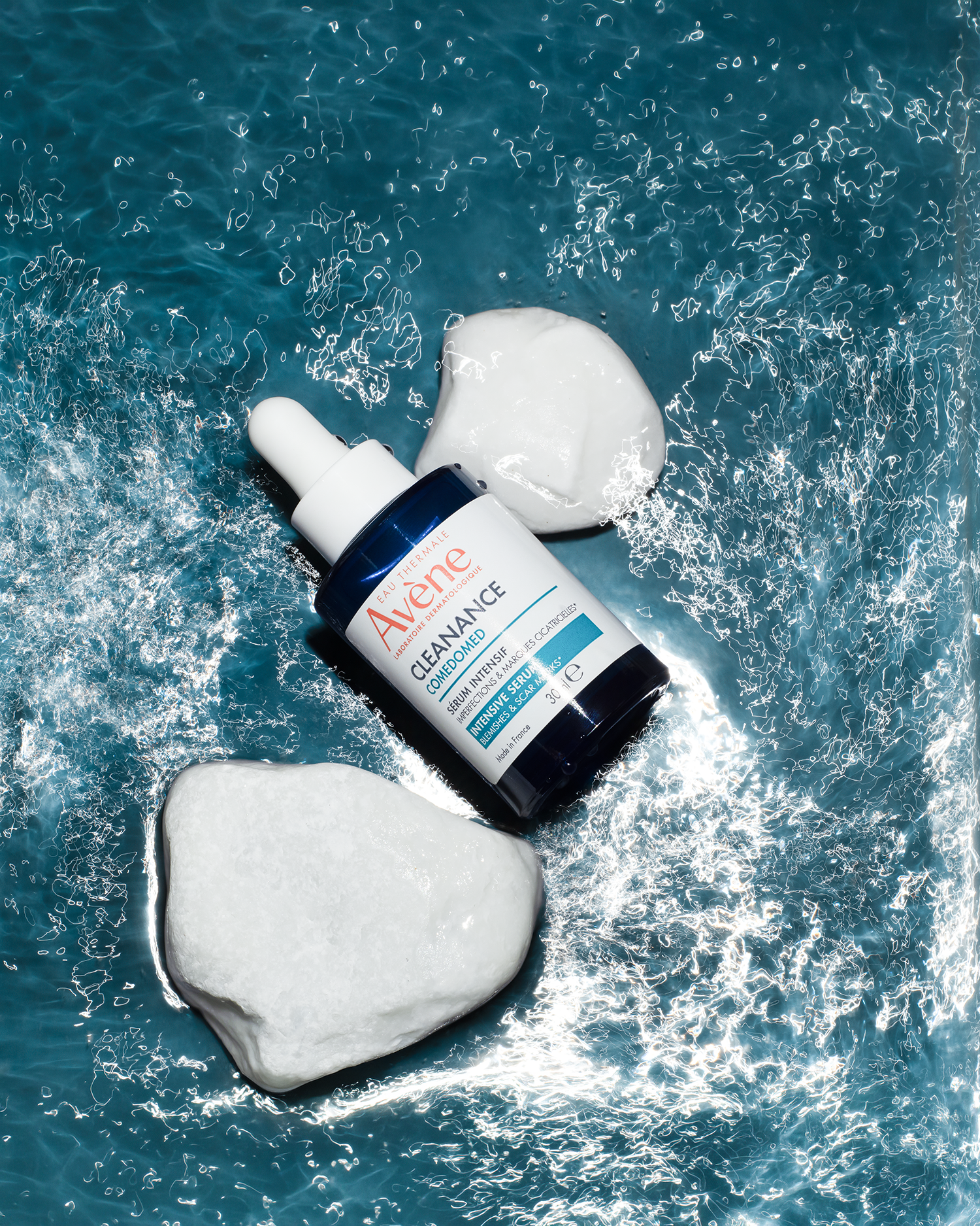 Hydrating skincare still life