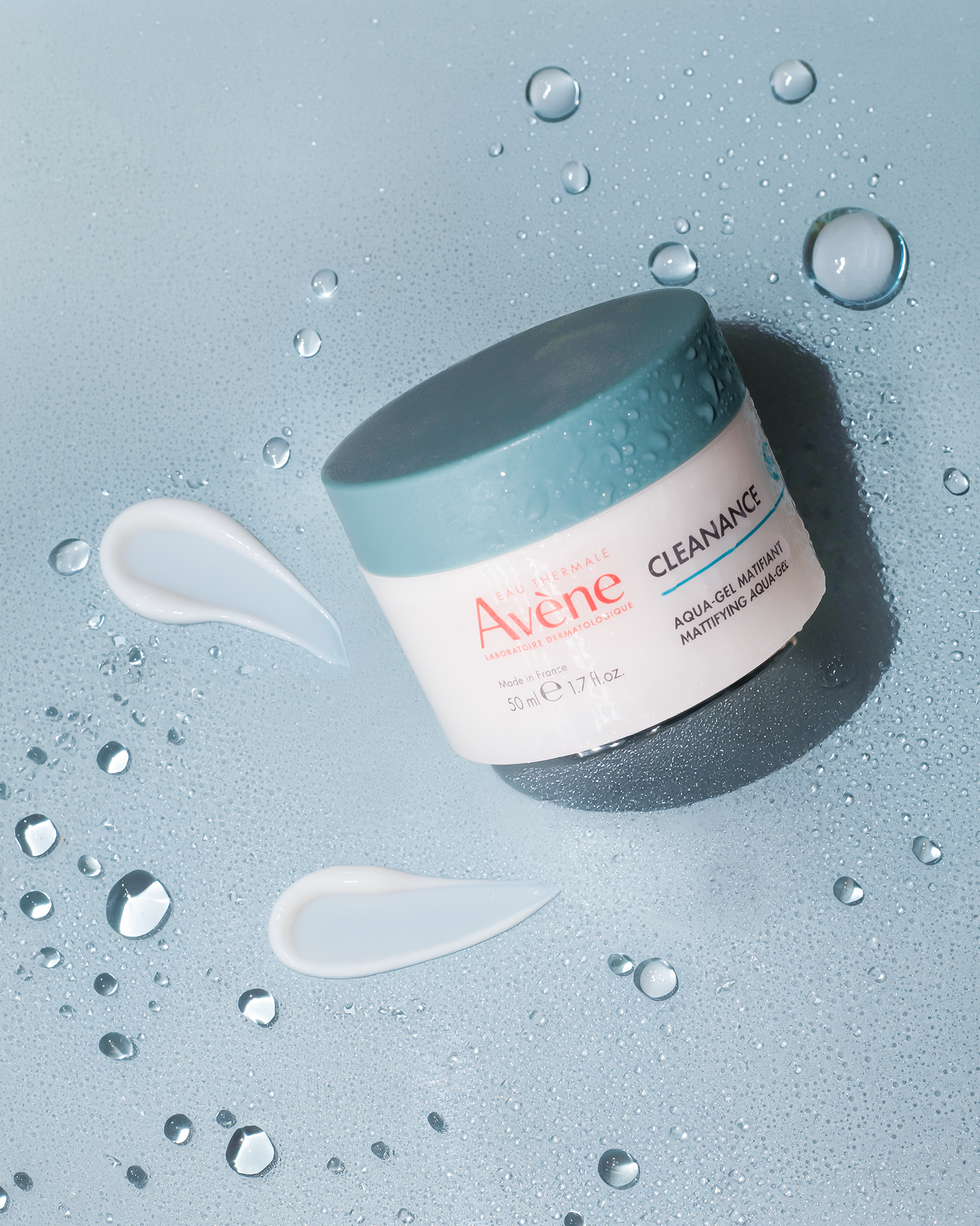 Fresh aqua-inspired beauty imagery