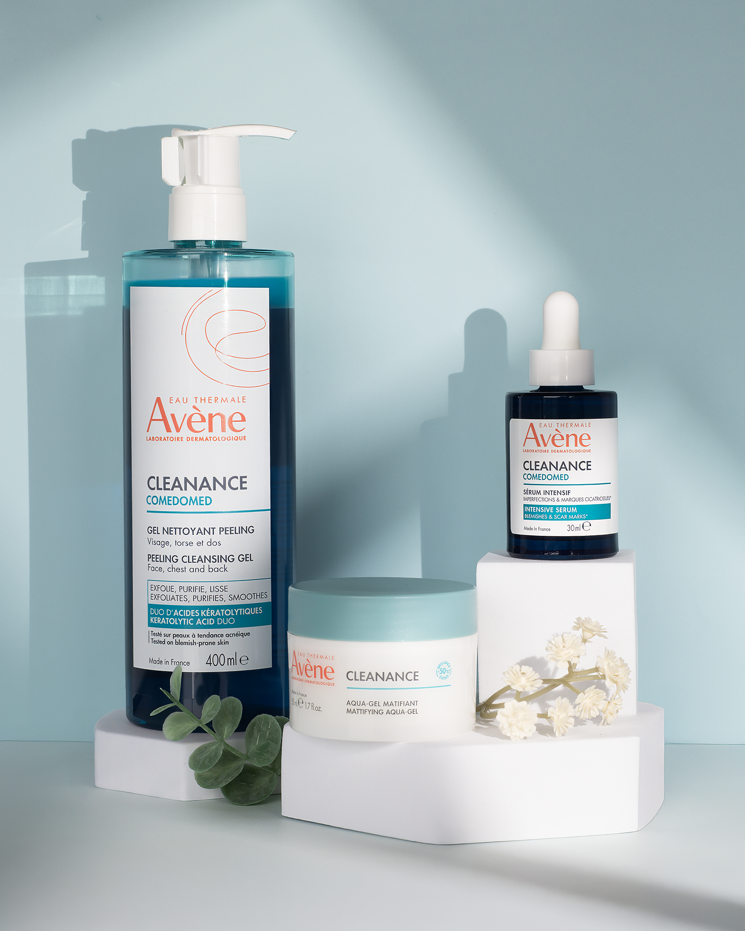 Modern beauty campaign visual