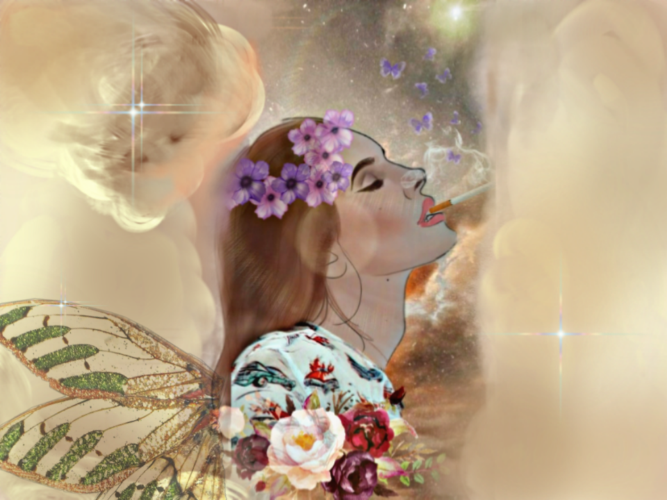 Arlene Zuniga "Muse, the butterfly, and our world"