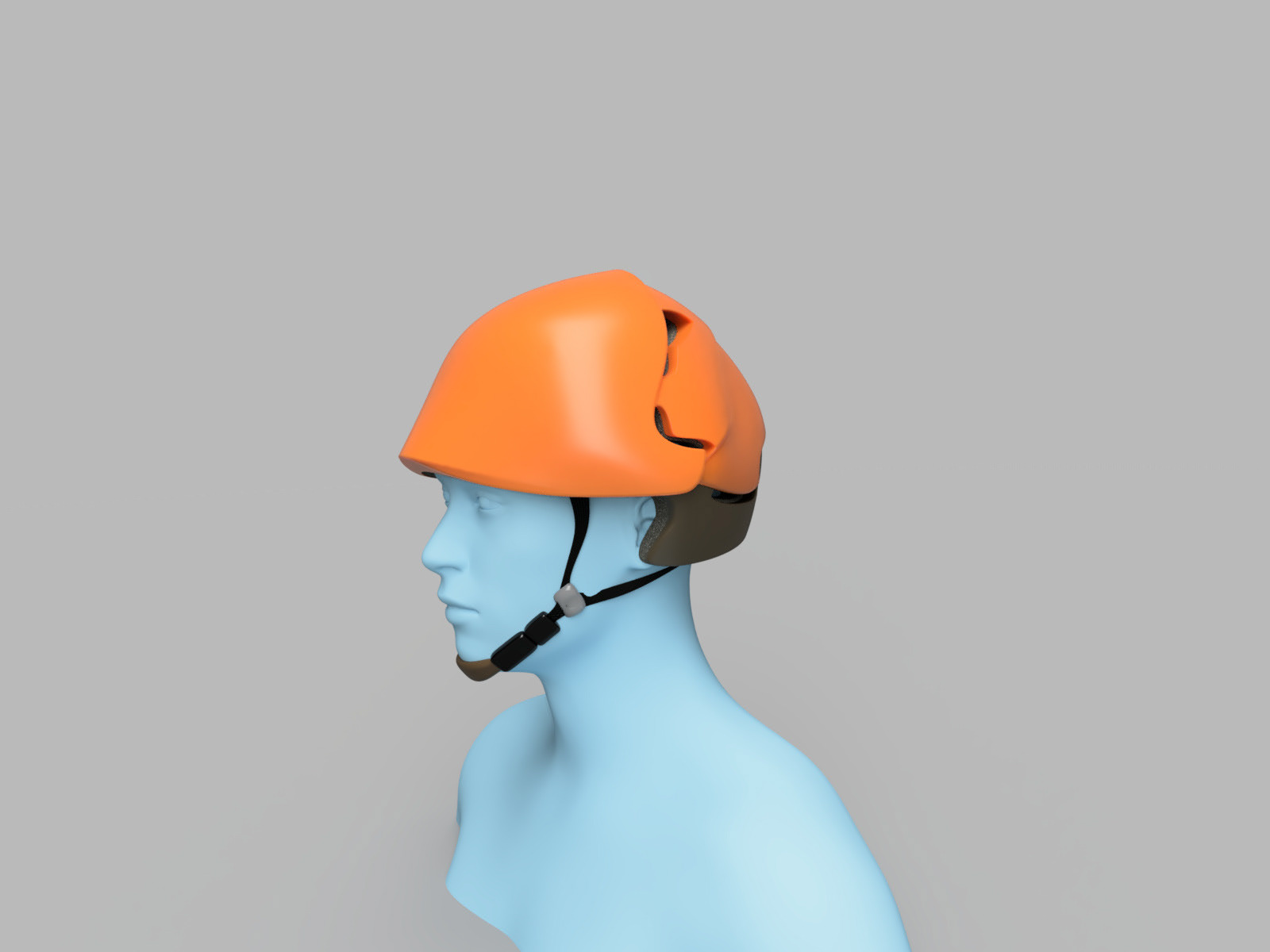 on a head