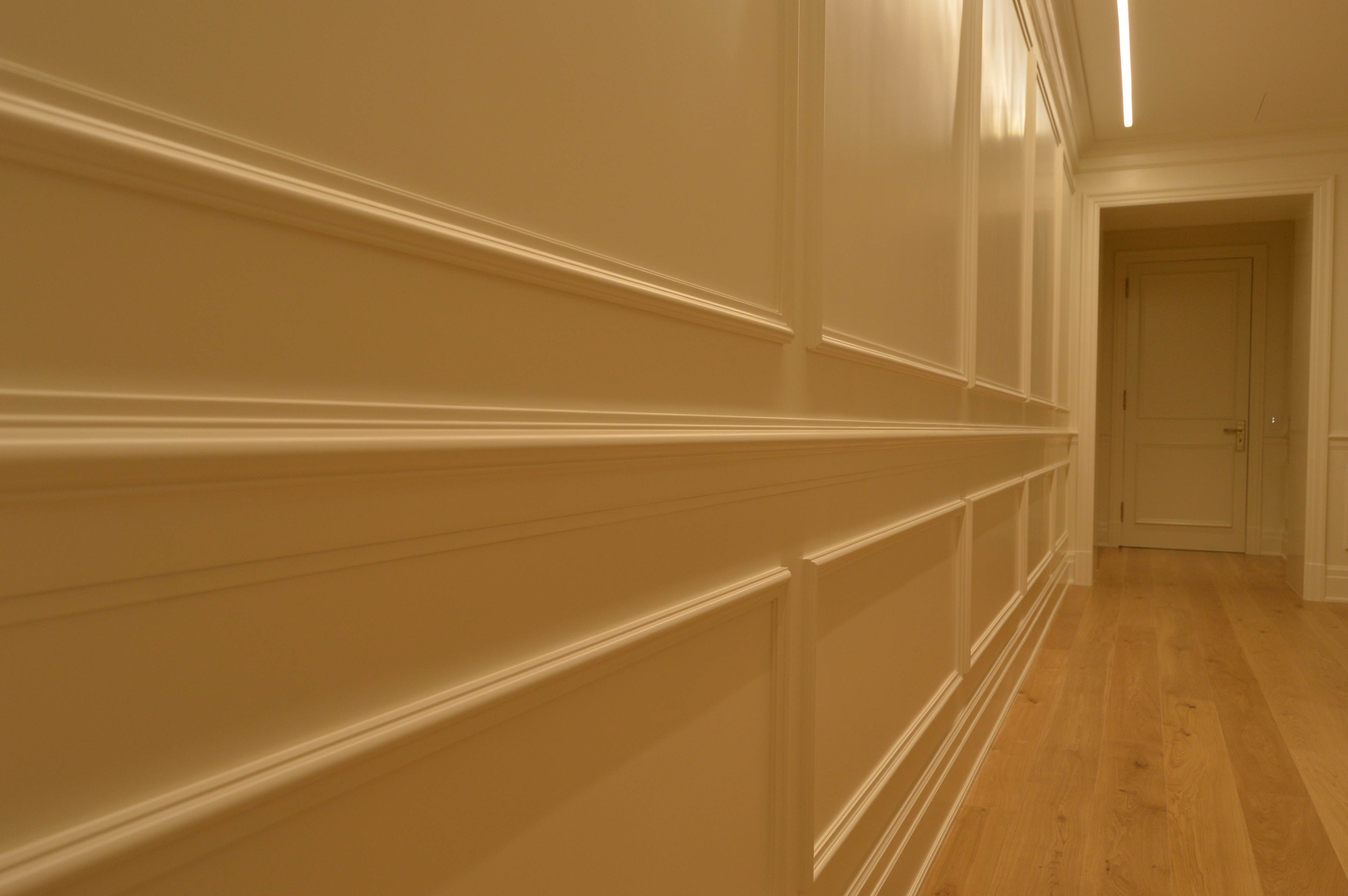 Passagem - Projeto AKP - Rodapés, rodameios e boiseries