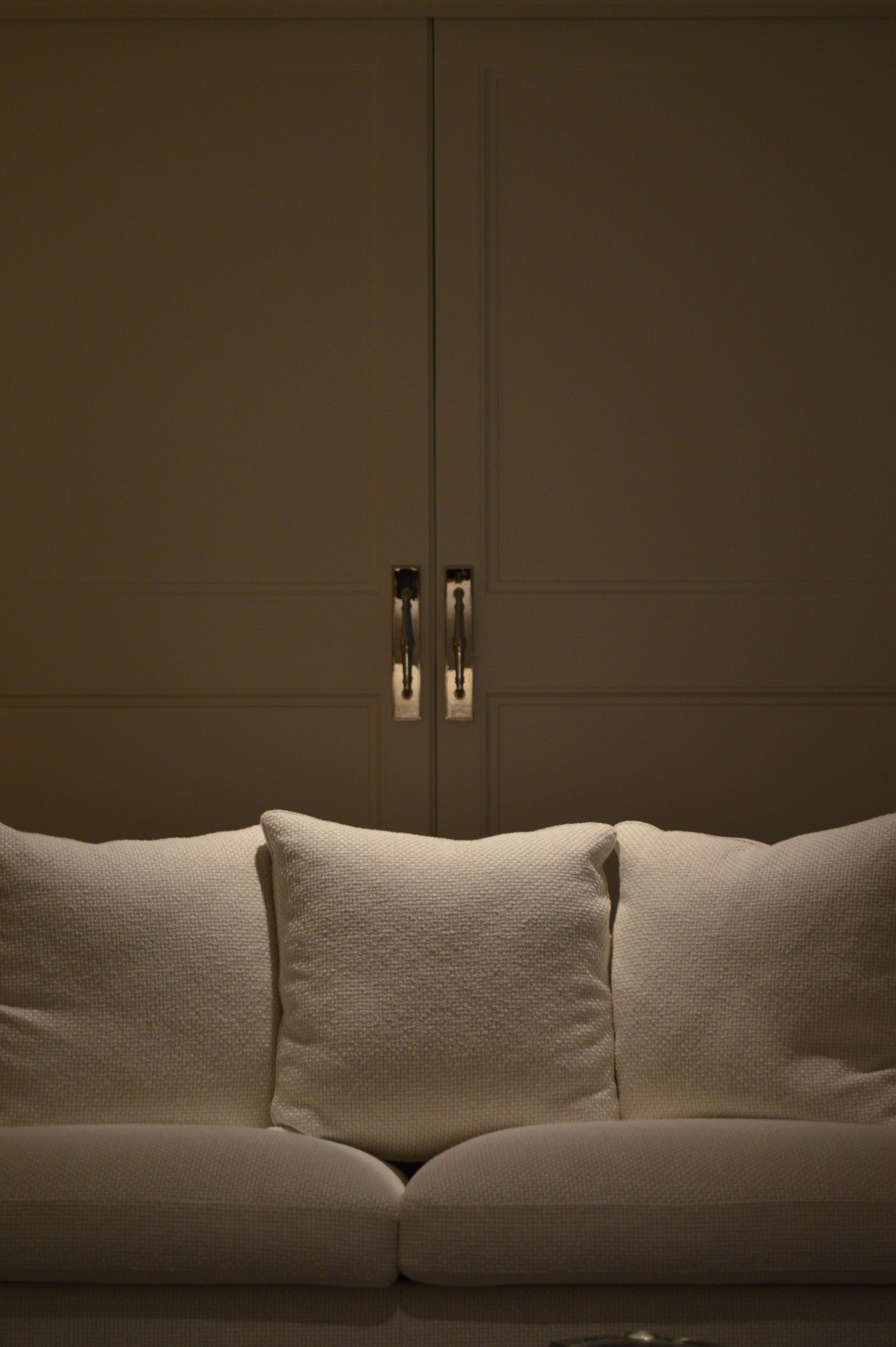 Living - Projeto AKP - Detalhe portas de correr