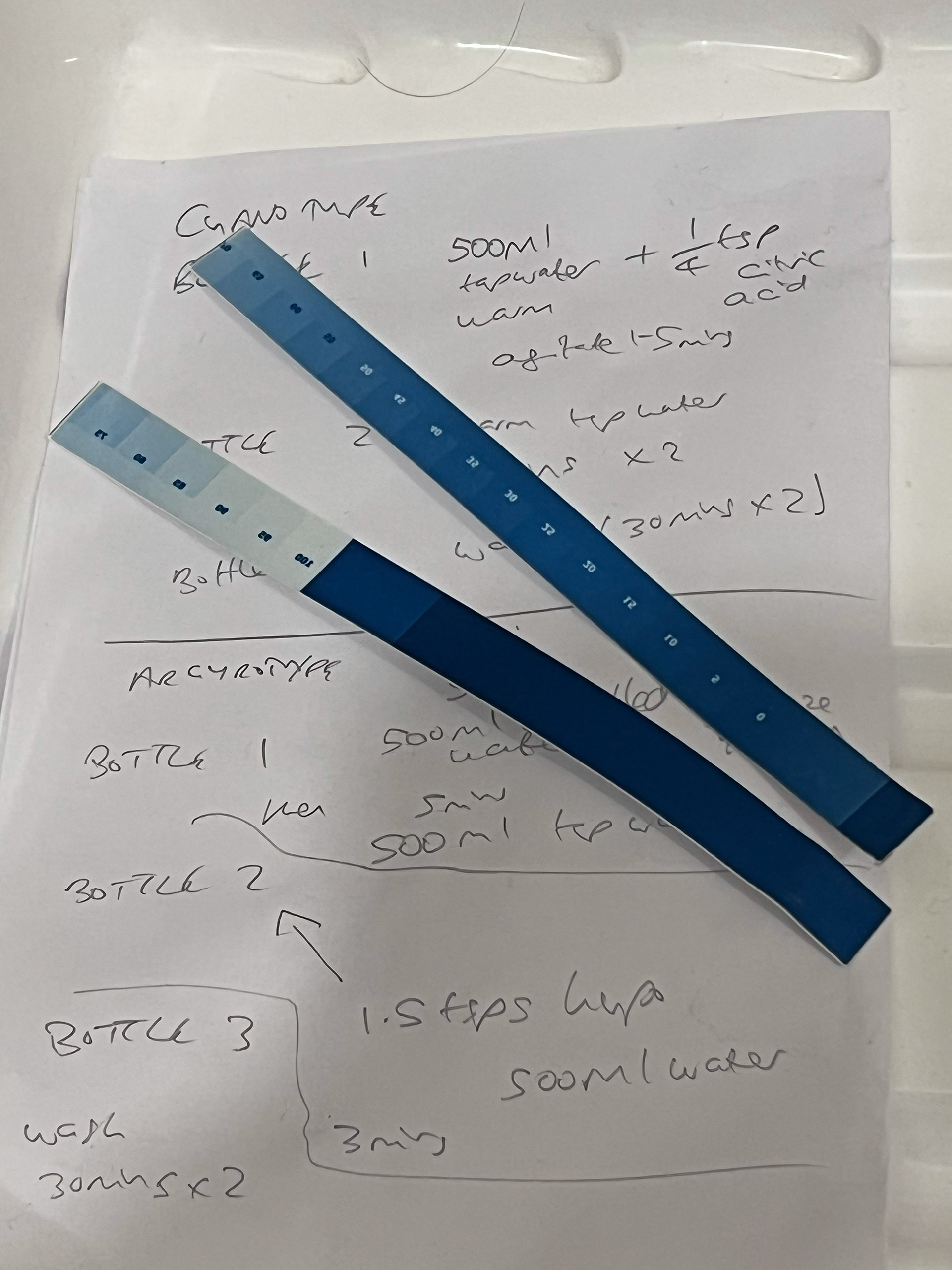 Cyanotype Step Wedges