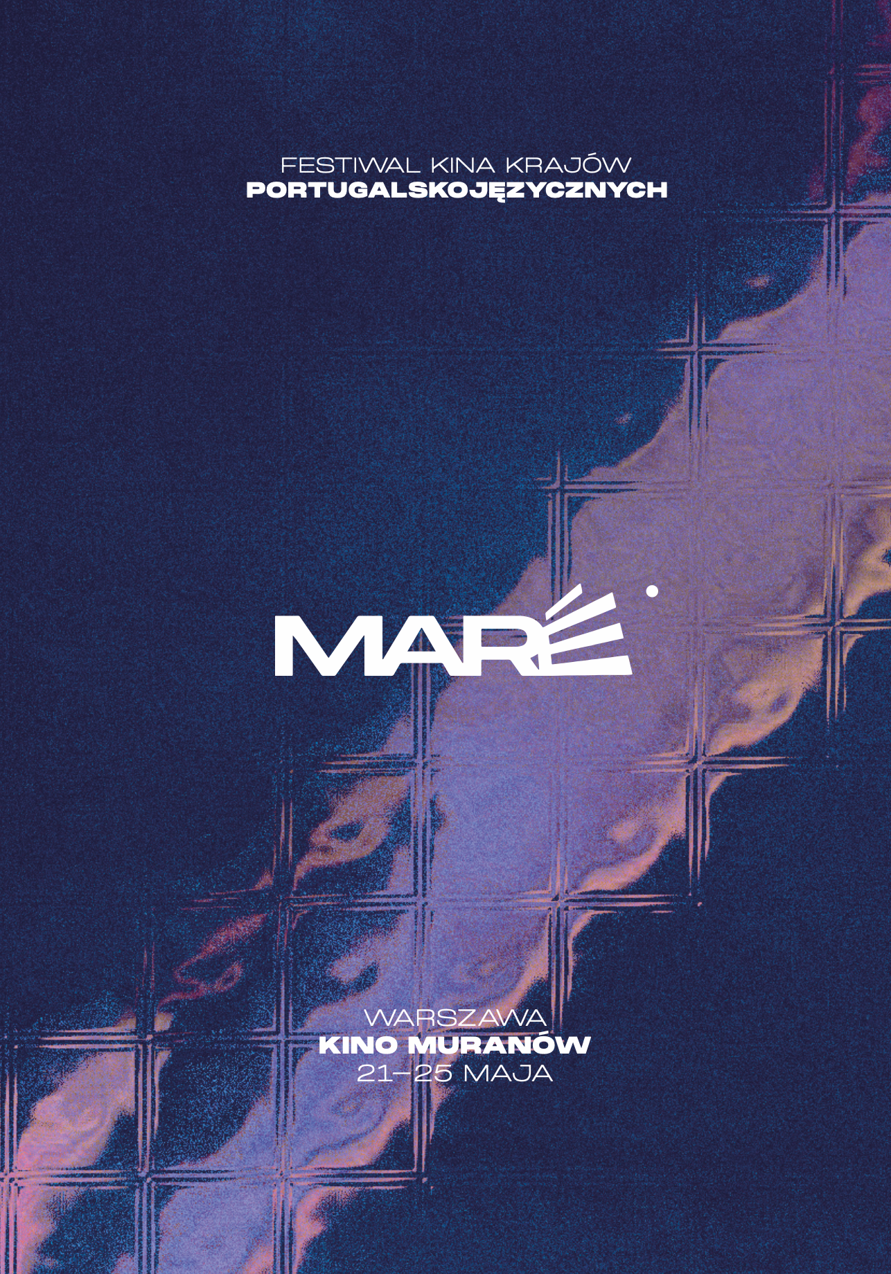 Festiwal Maré. Festiwal Kina Krajów Portugalskojęzycznych. Design by Julian Konopelski