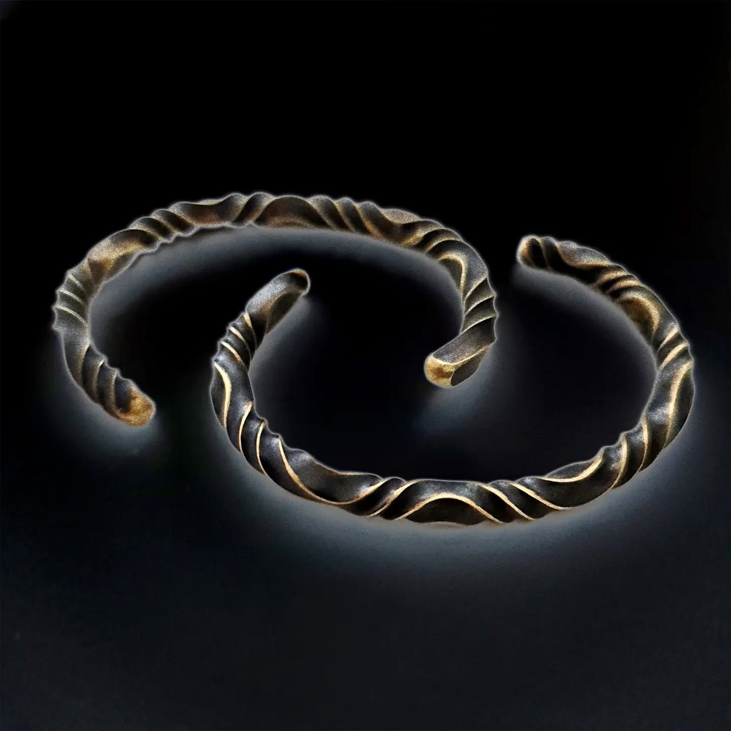 TWIN BRASS BRACELET