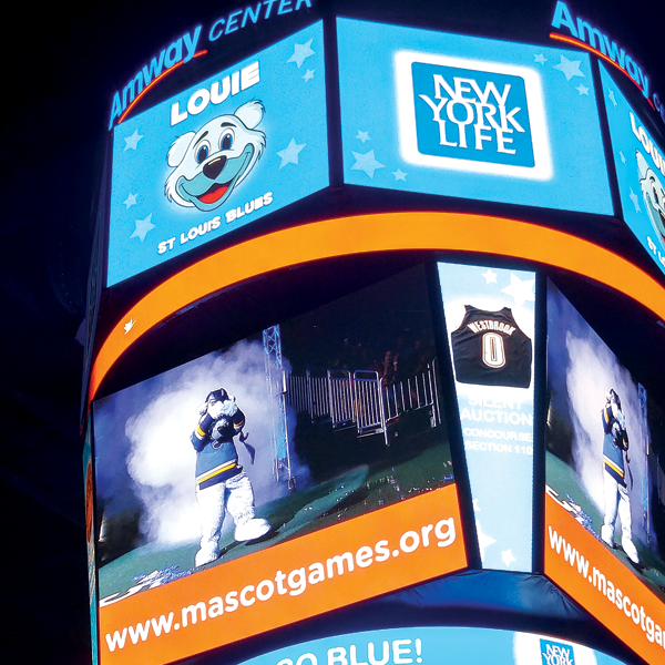 Mascot introduction graphics