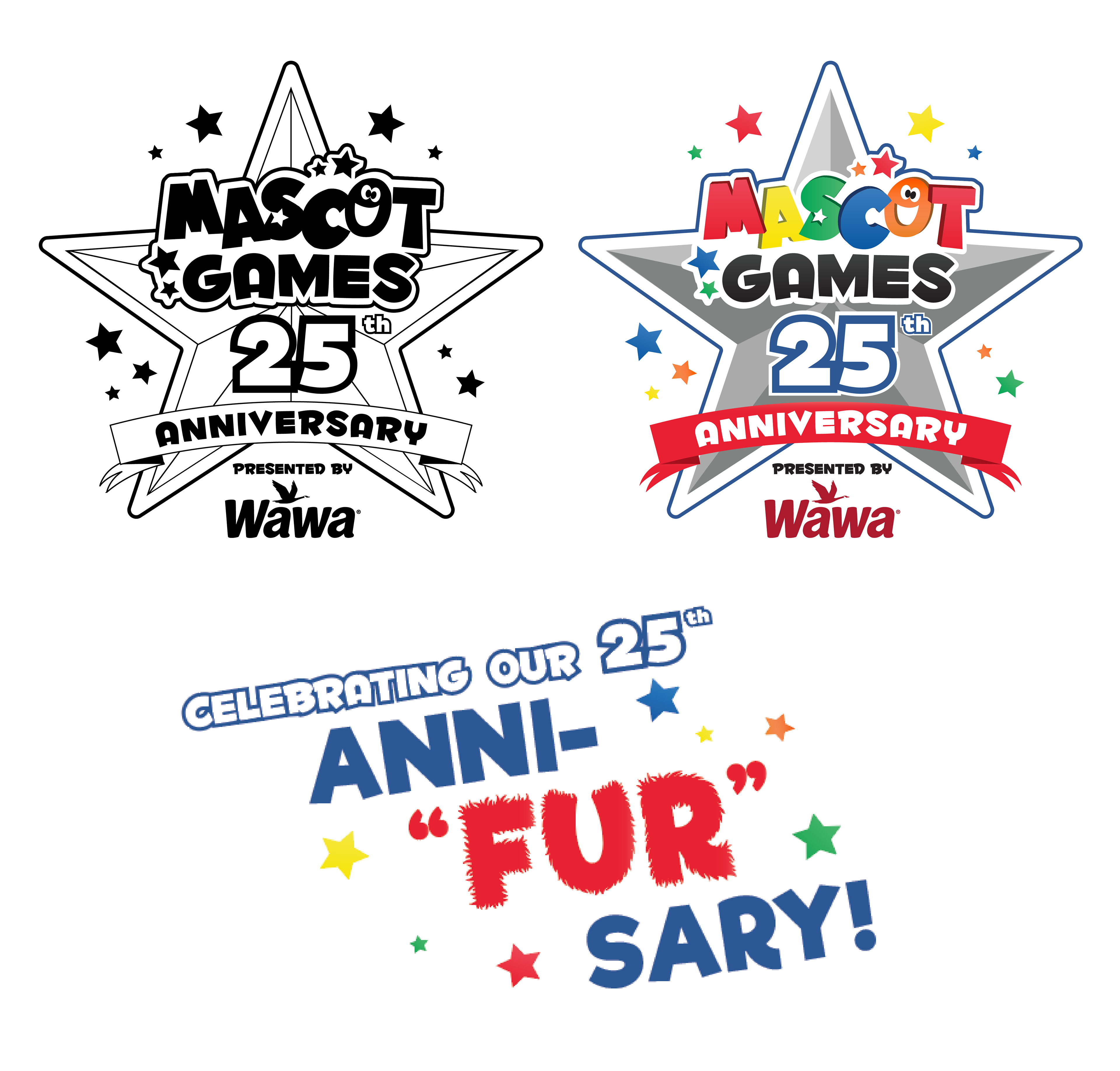 2018 branding elements consisting of the 25th anniversary logo and tagline