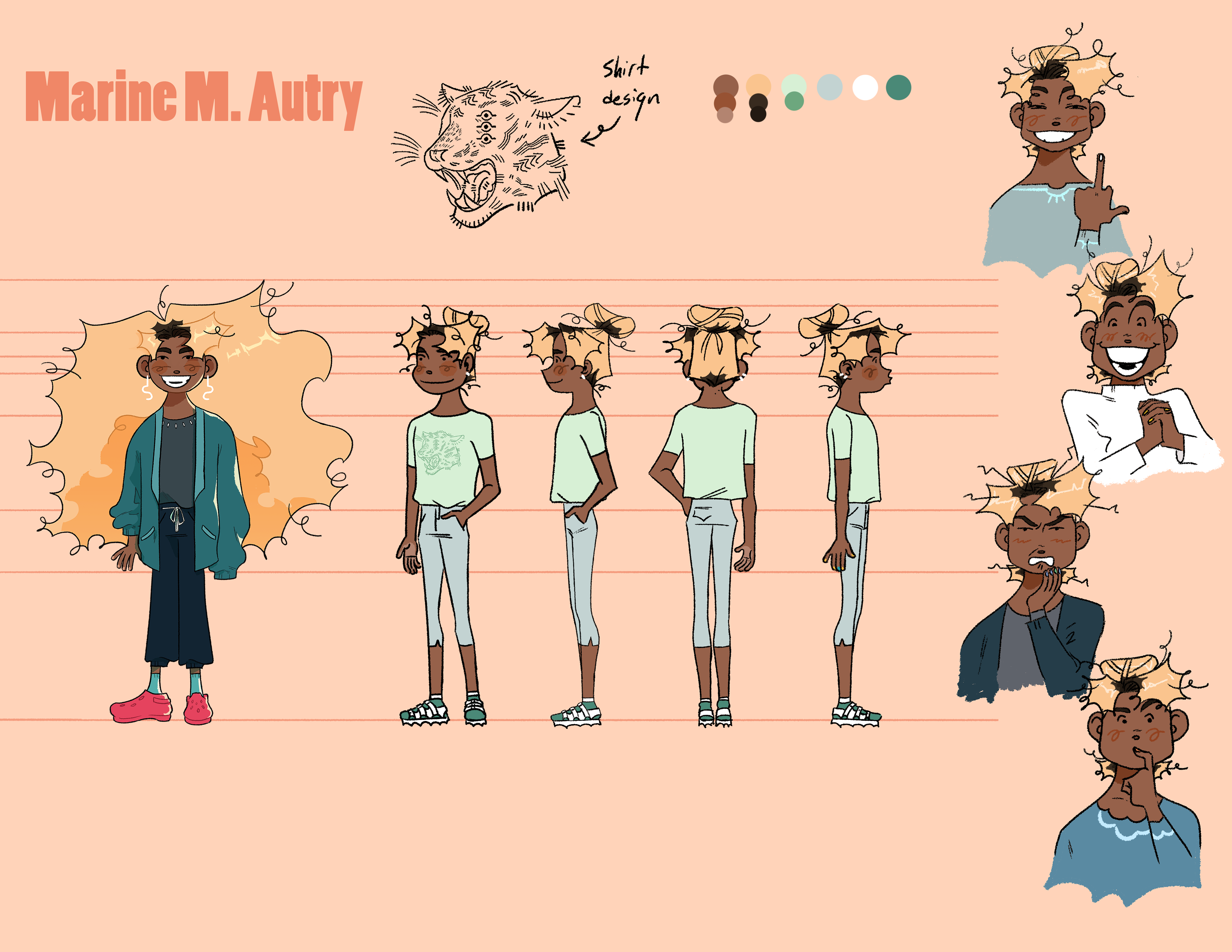 Marine's first design