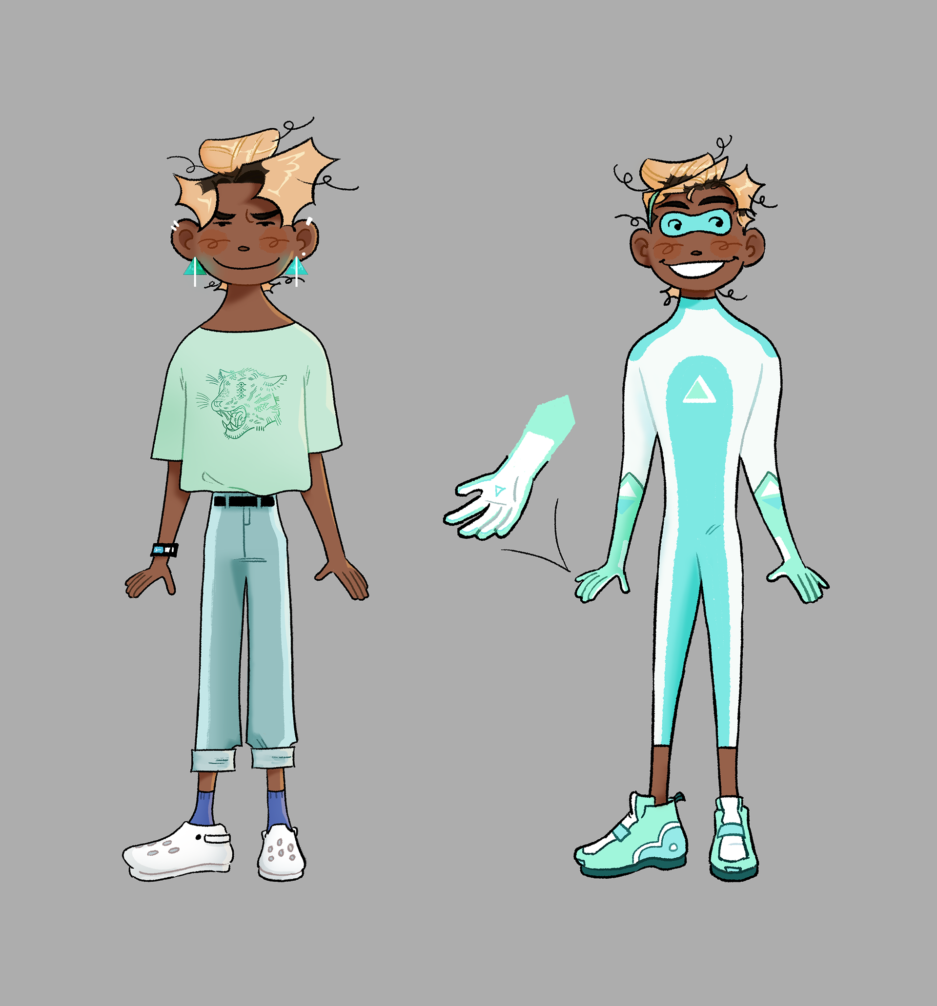 Marine suit; first draft