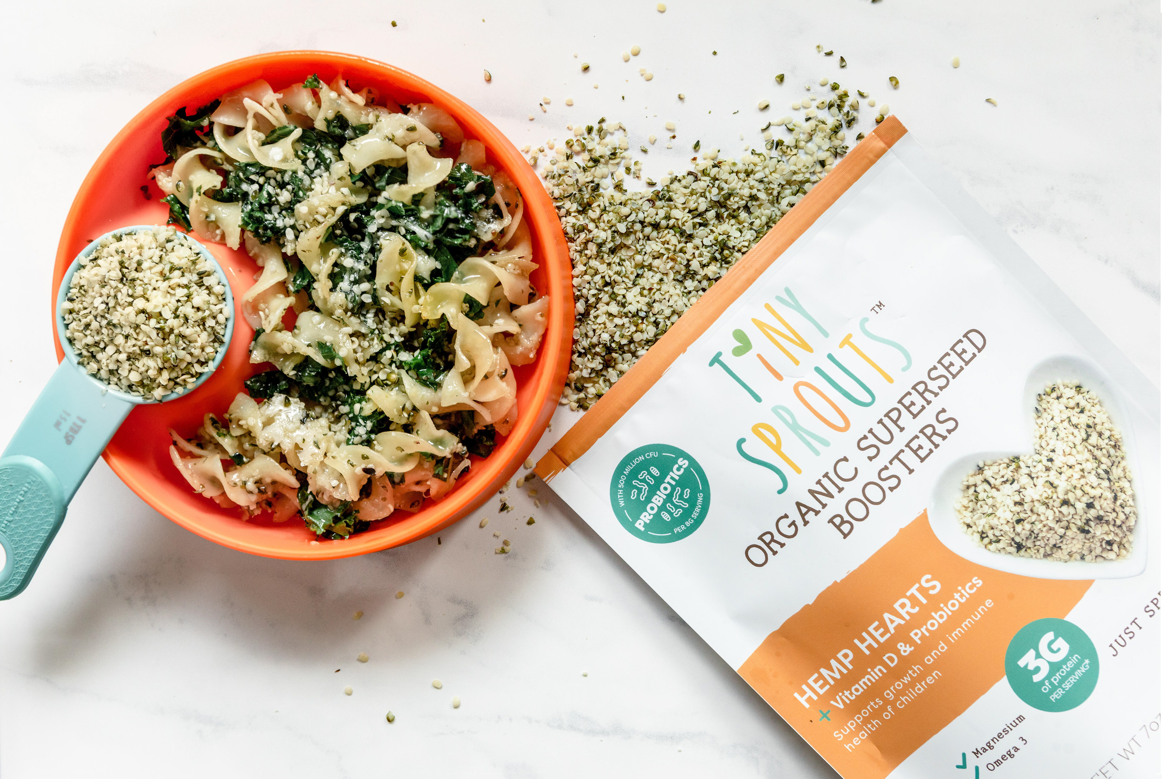 Lifestyle product photos - hemp pasta