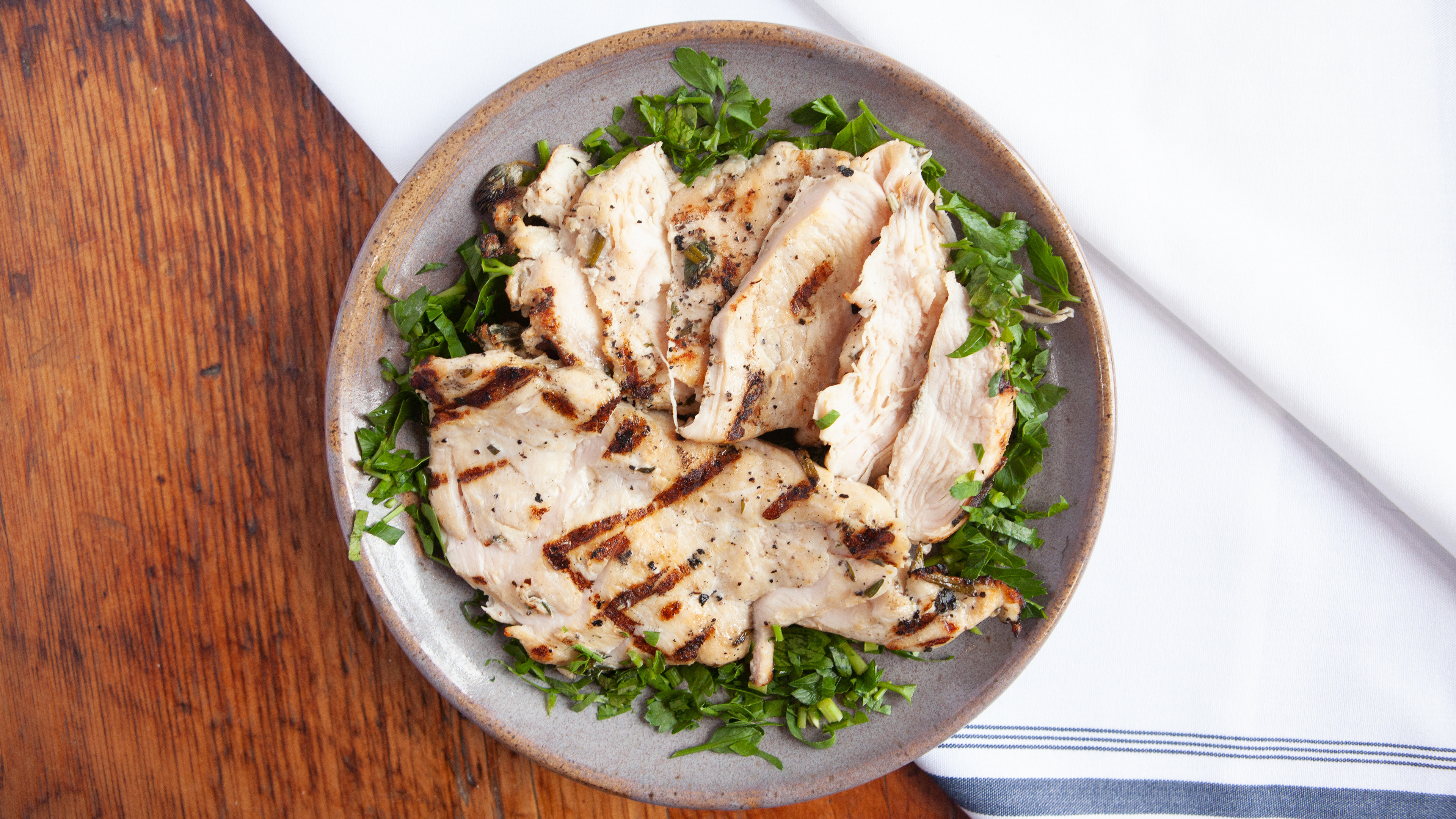 Toronto restaurant photography - grilled chicken