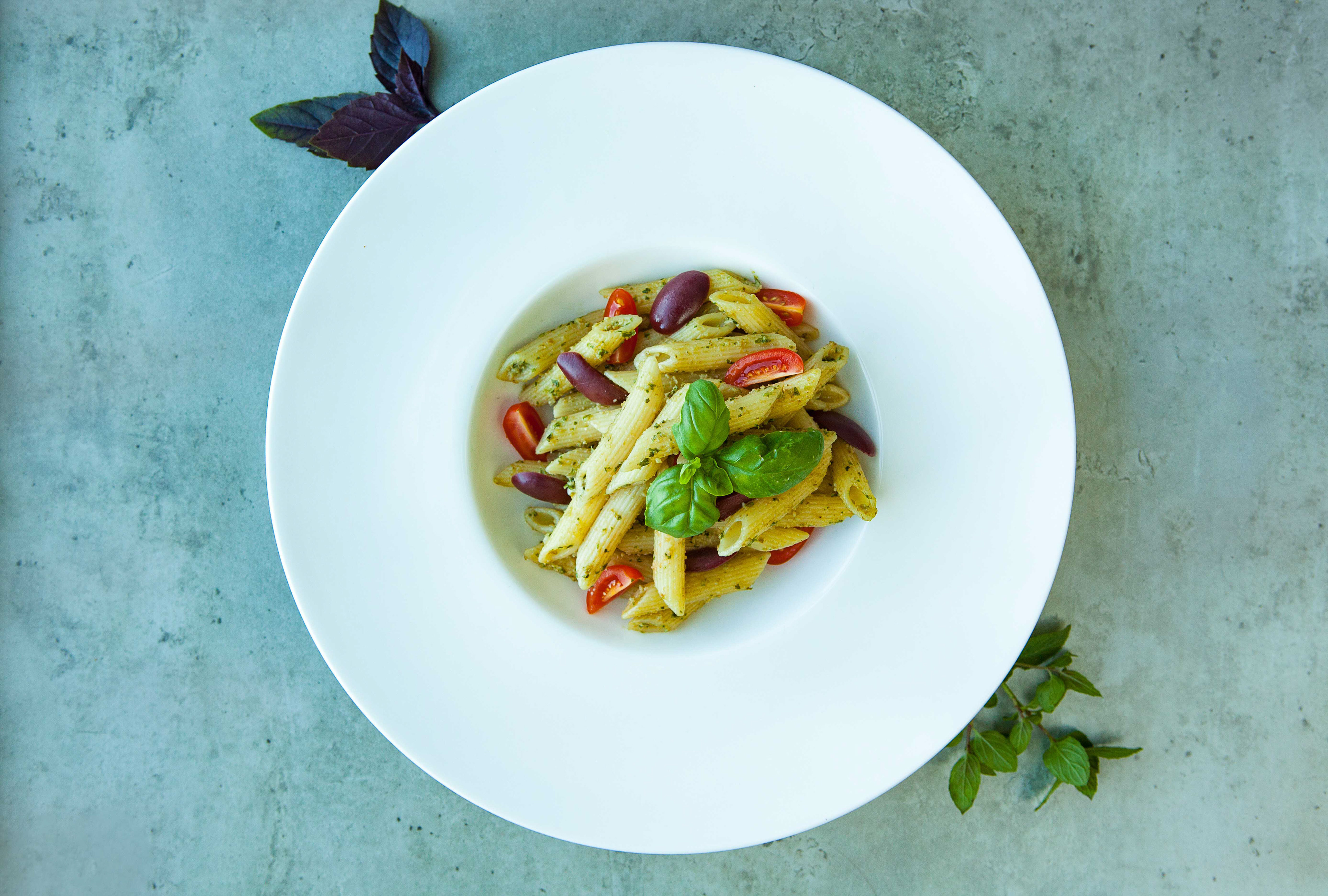 Contemporary Food Photography - Pasta Plate