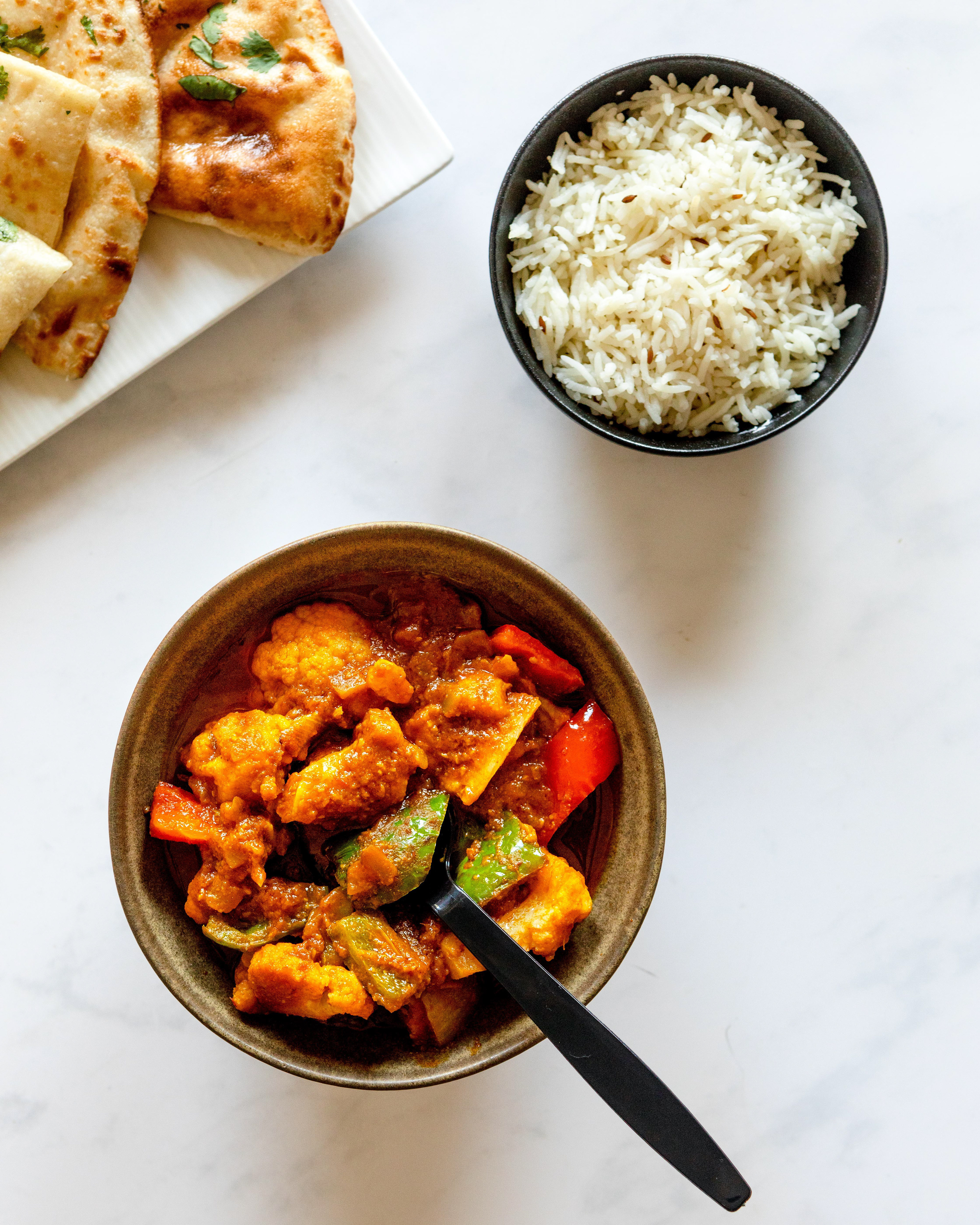 Food styling and photography - Indian food