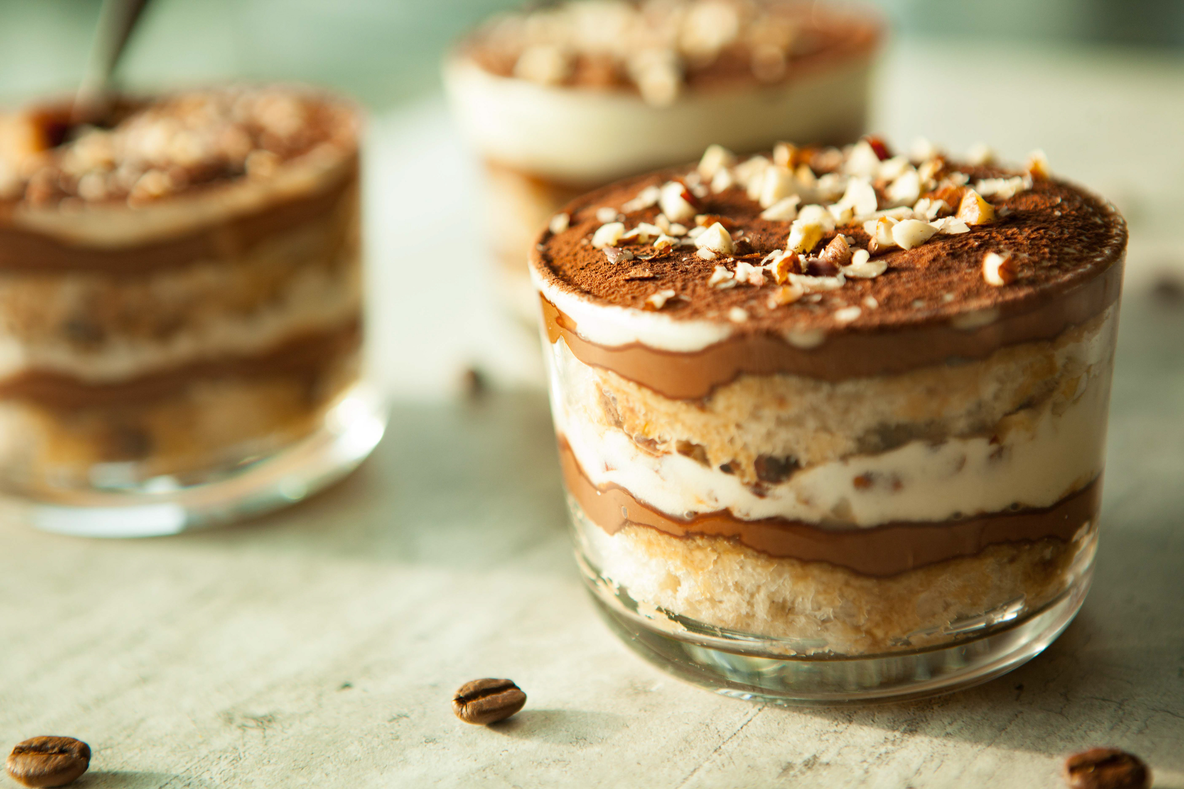 Tiramisu Head On Shot