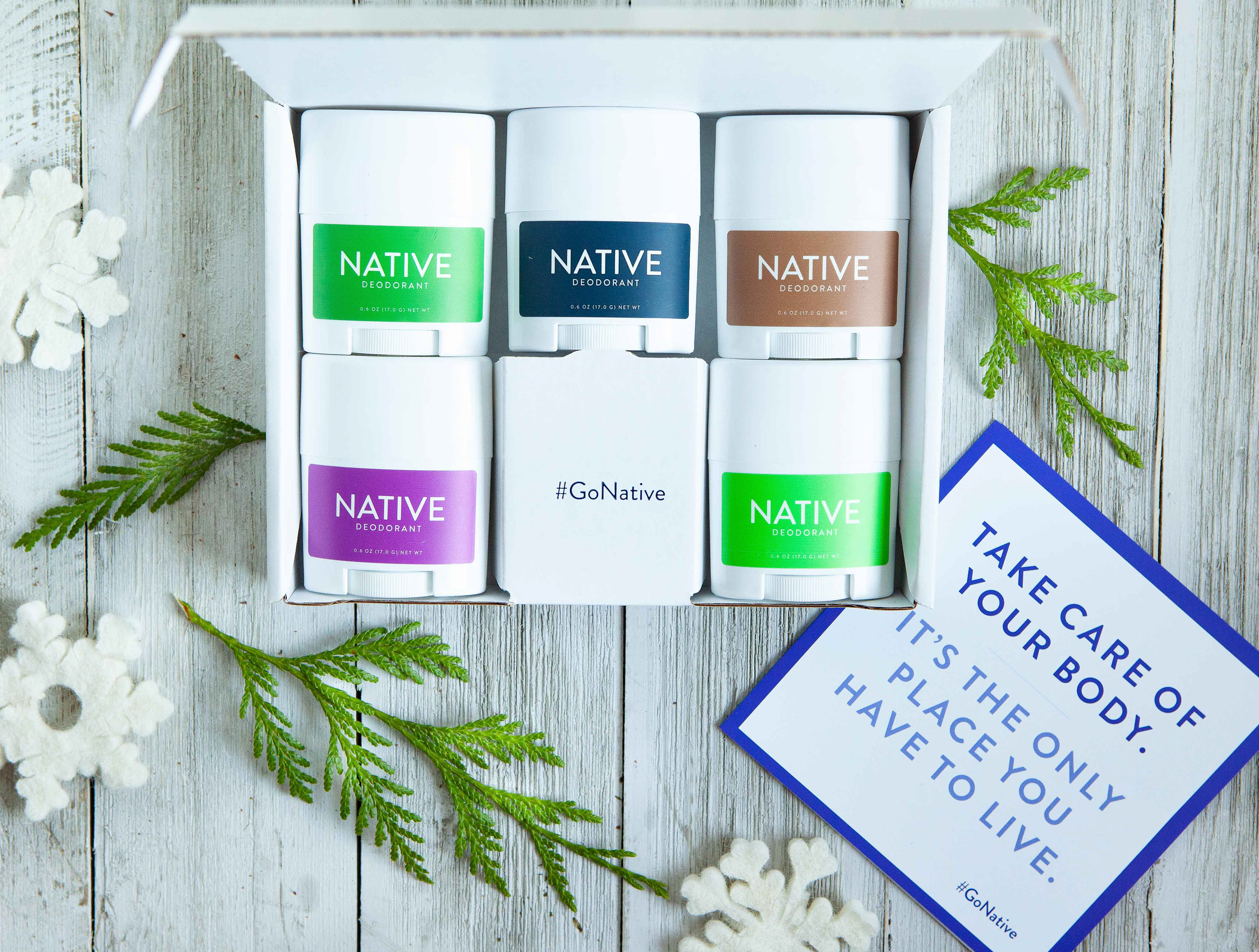 Cosmetic Product Photography - Deodorant Giftset