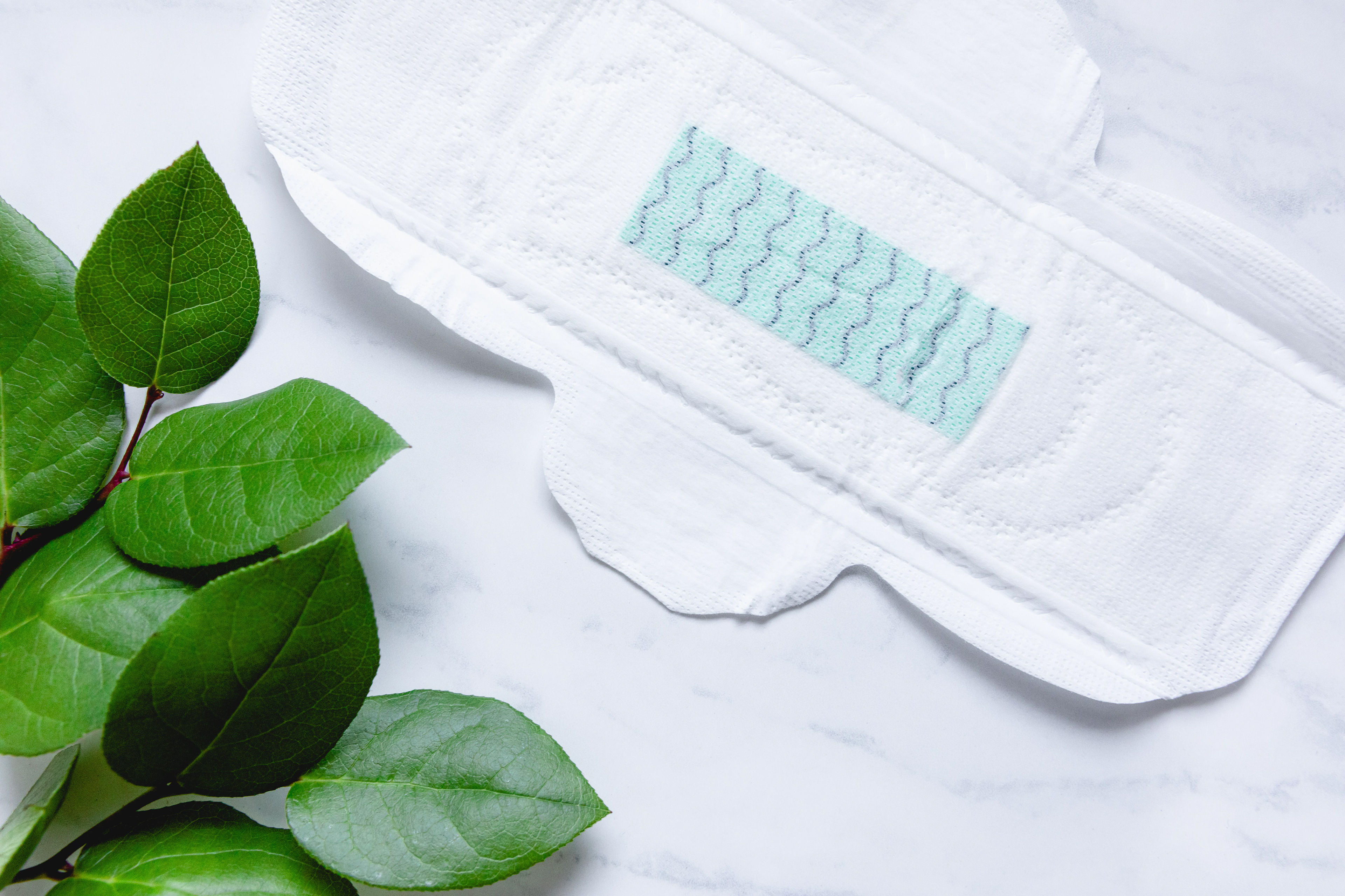 Product photography Canada - sustainable period pad