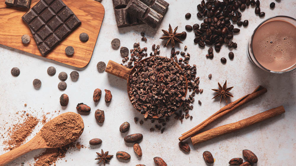 Modern product photography - chocolate