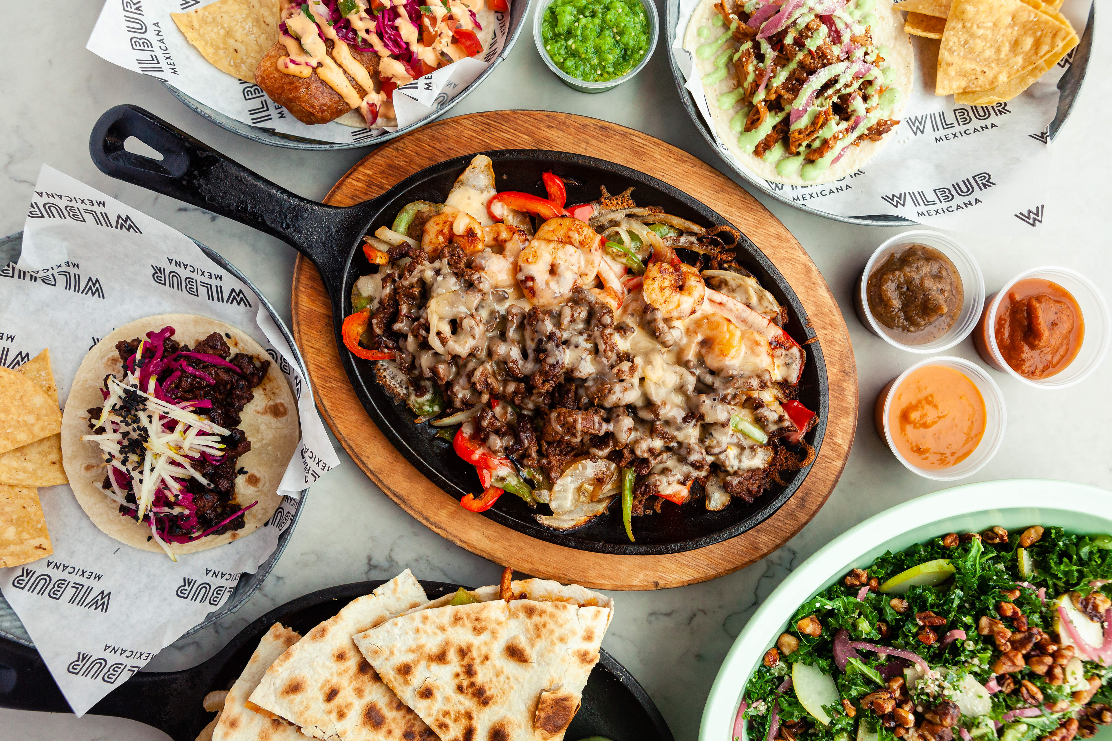 Menu shot composition by professional Toronto food photographer Lana Malykh