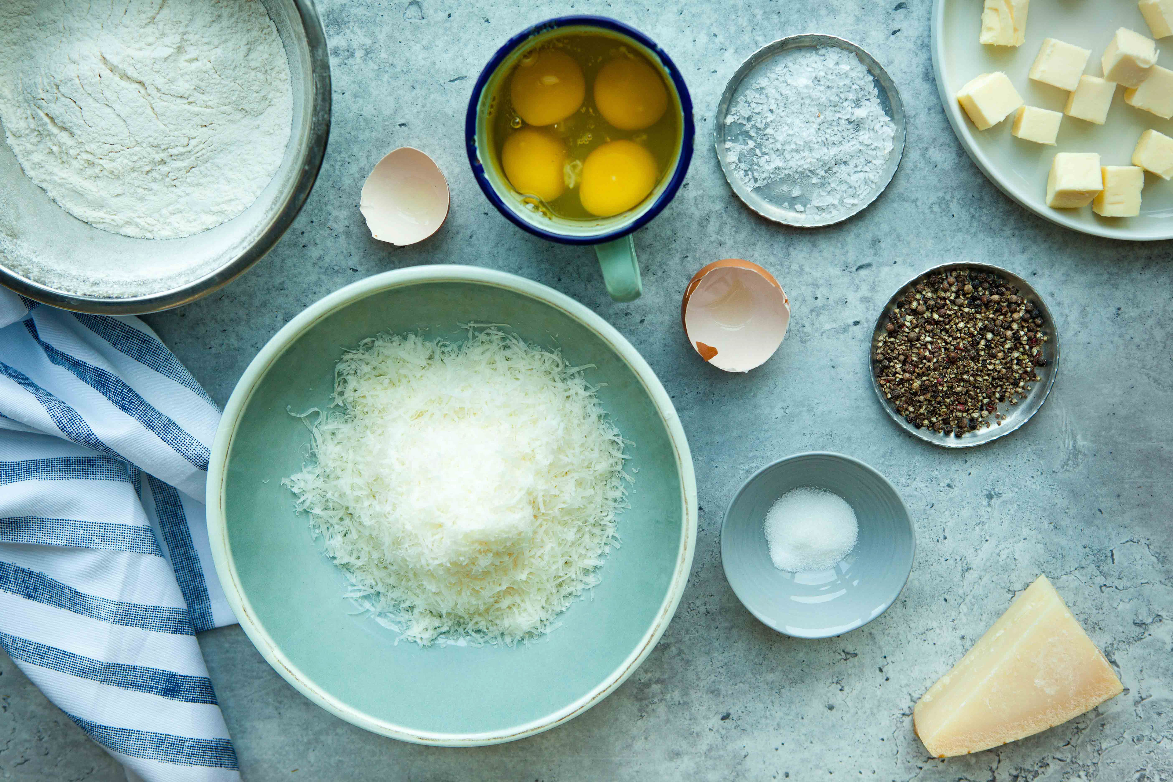 Food Styling and Photography - Ingredients for Puff Pastry