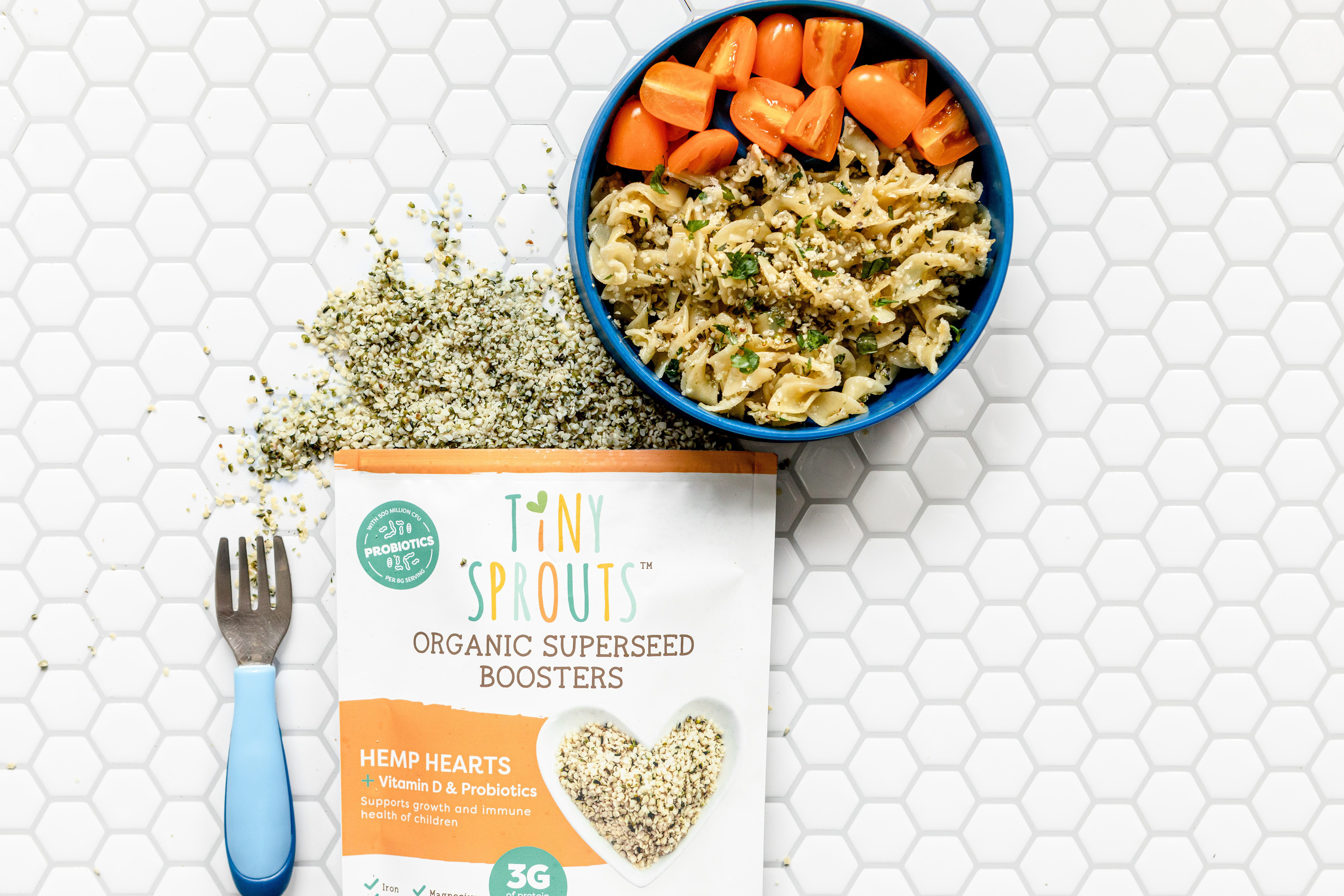 Modern product photography - kids pasta