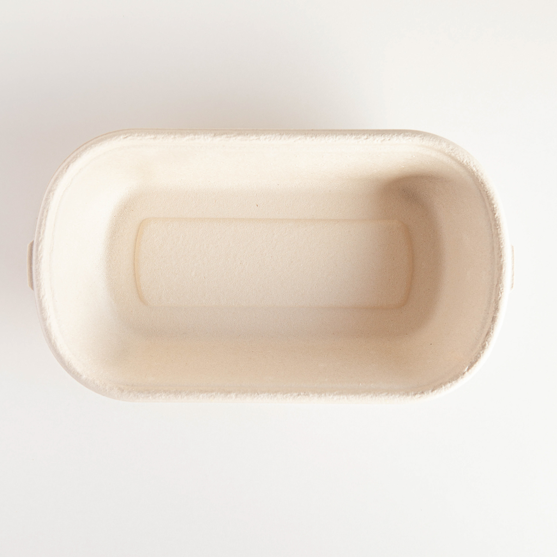 Commercial photography - empty container, top