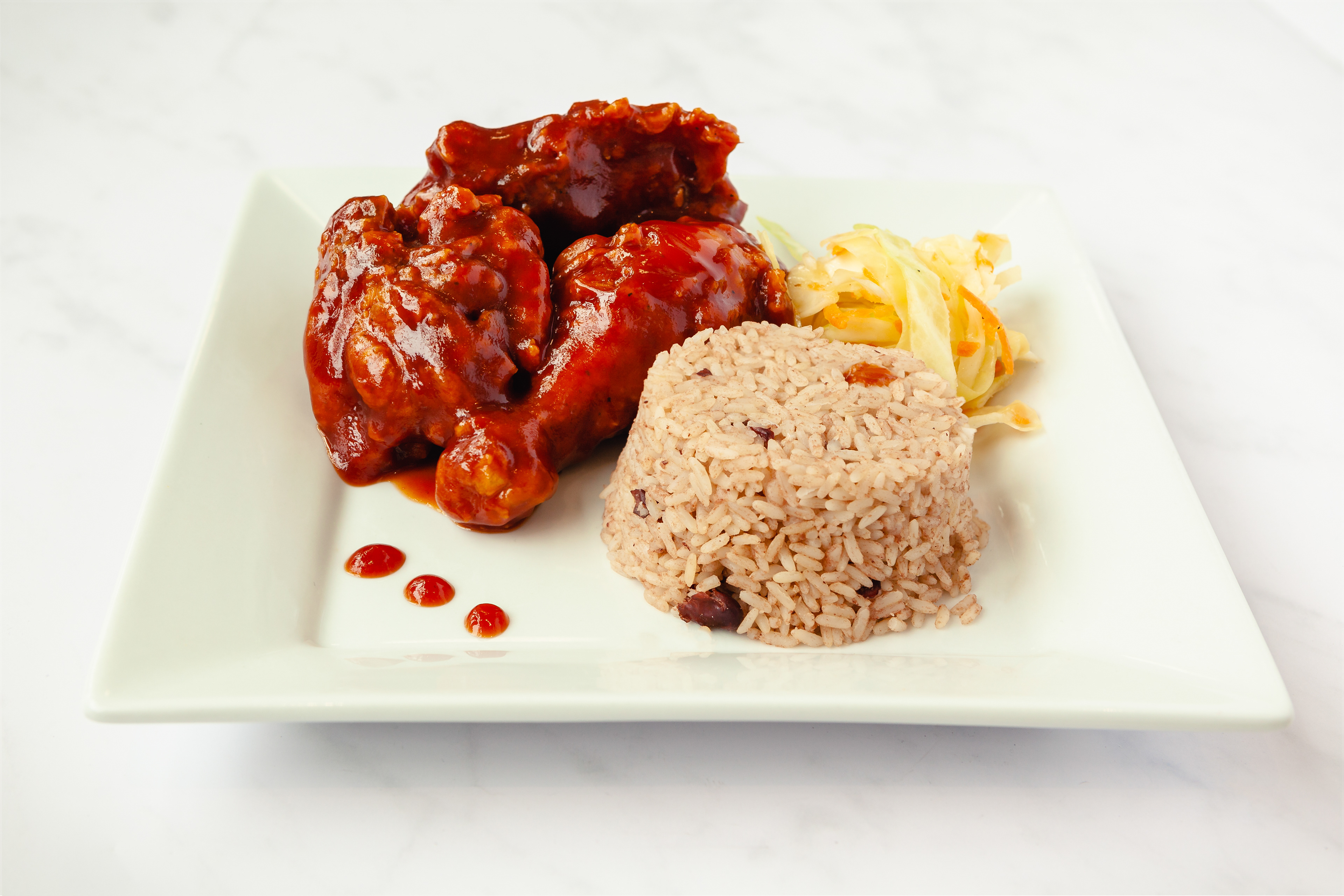 Commercial photography - chicken with rice
