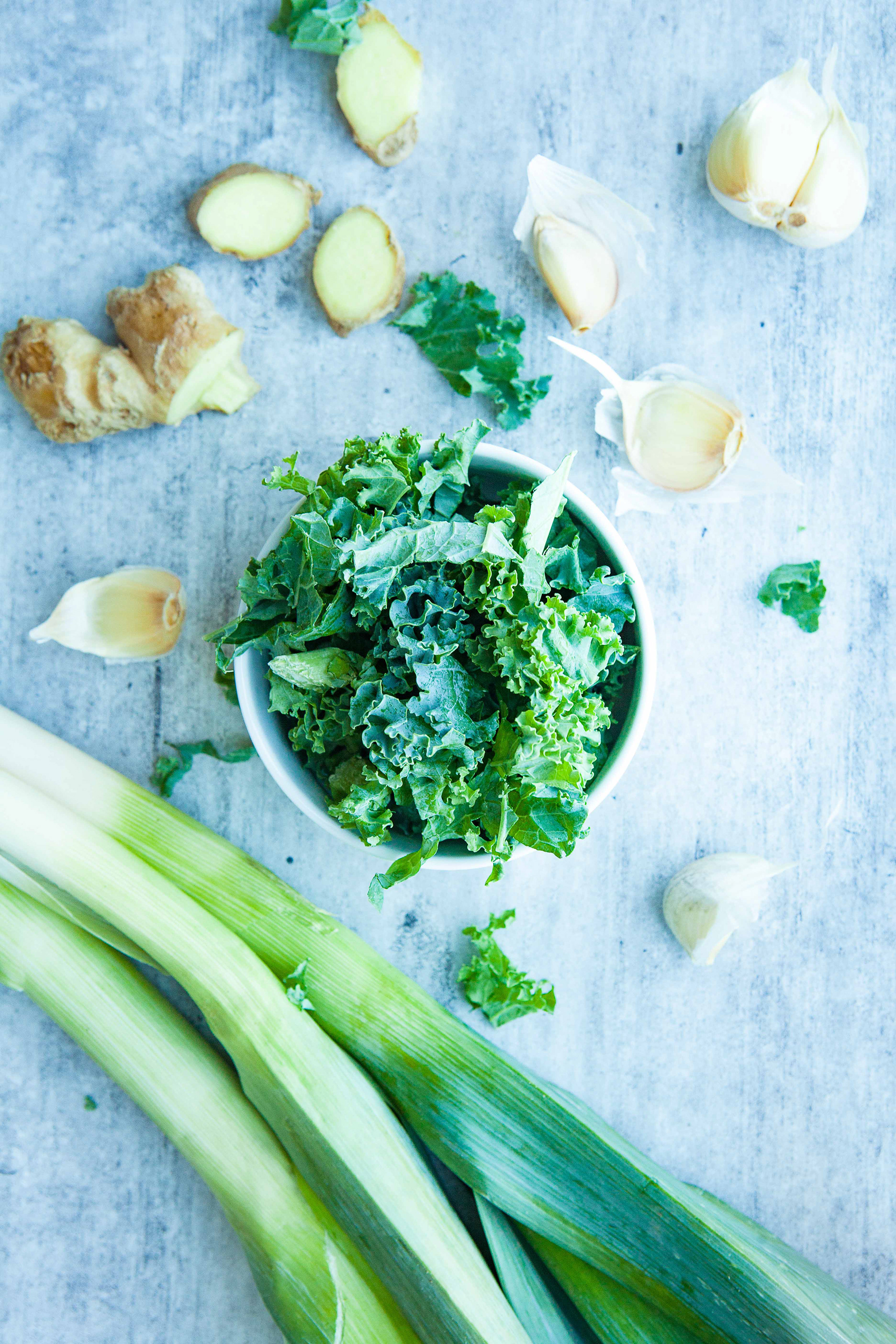 Green Soup Preparation
