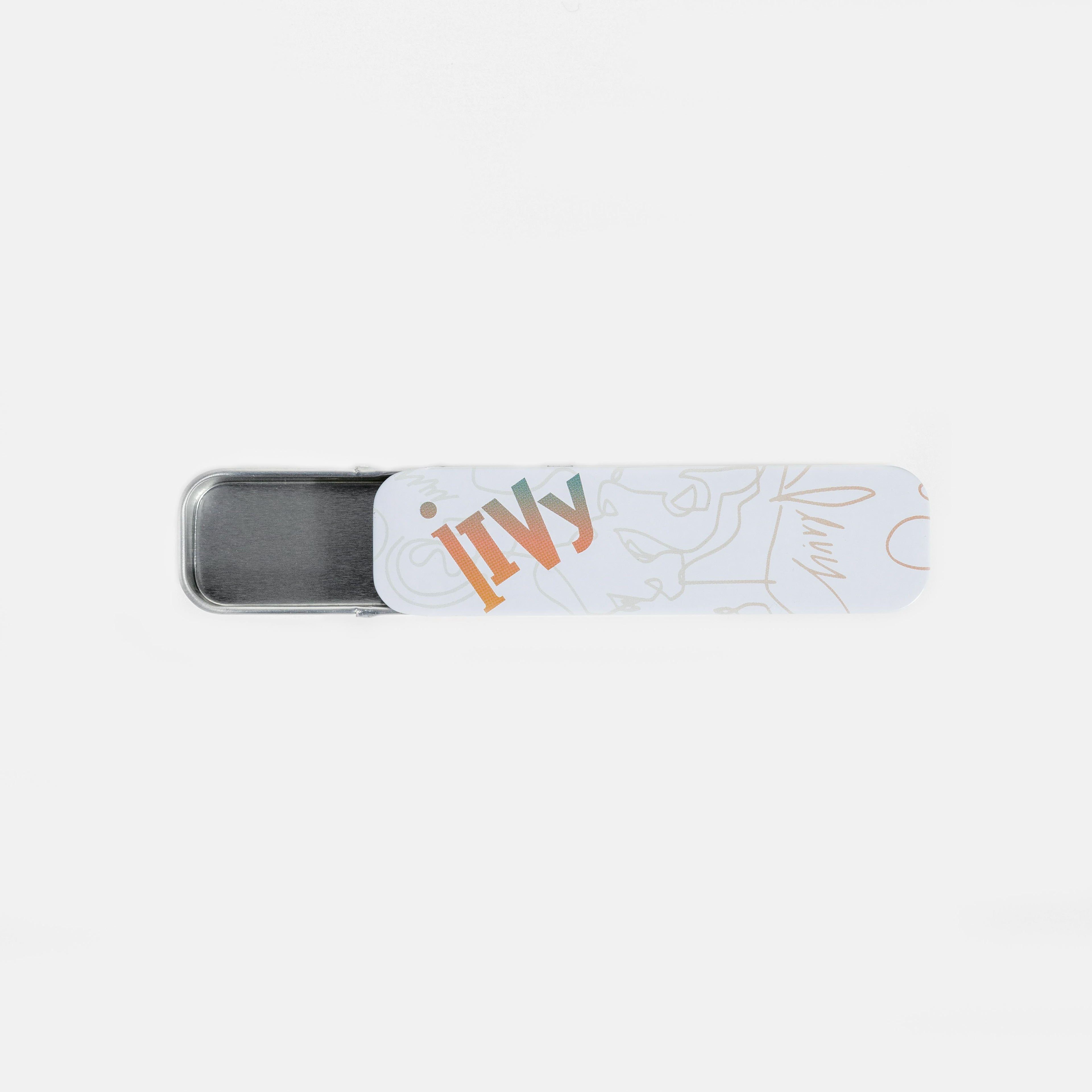 Website product photography - White Cannabis jar