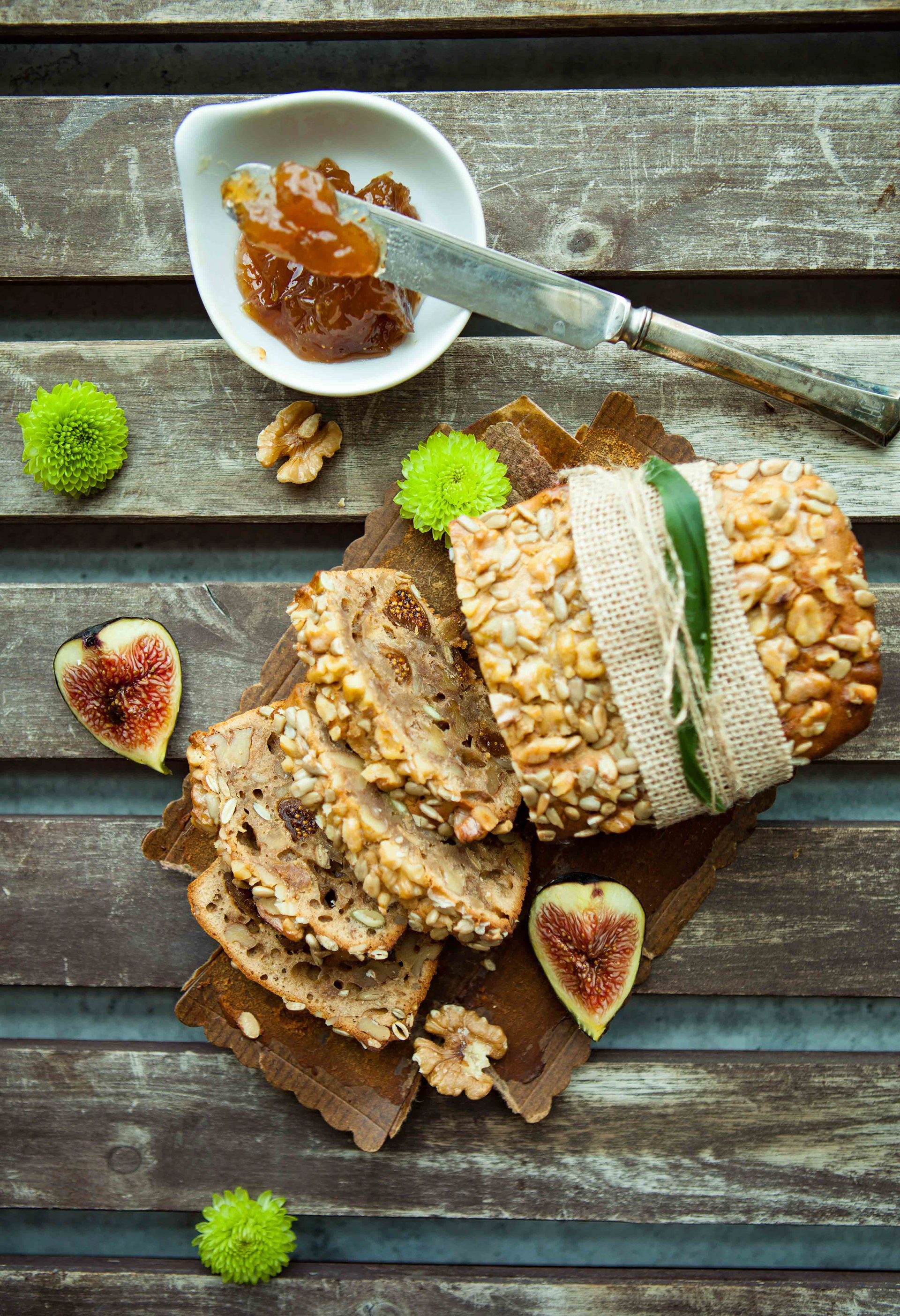 Fig Loaf Top Shot